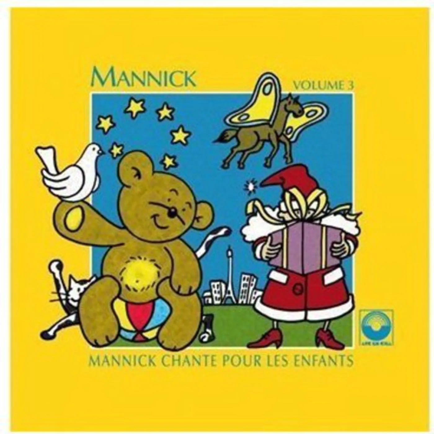 Mannick VOL. 3-CHANTE POUR LES ENFANTS CD