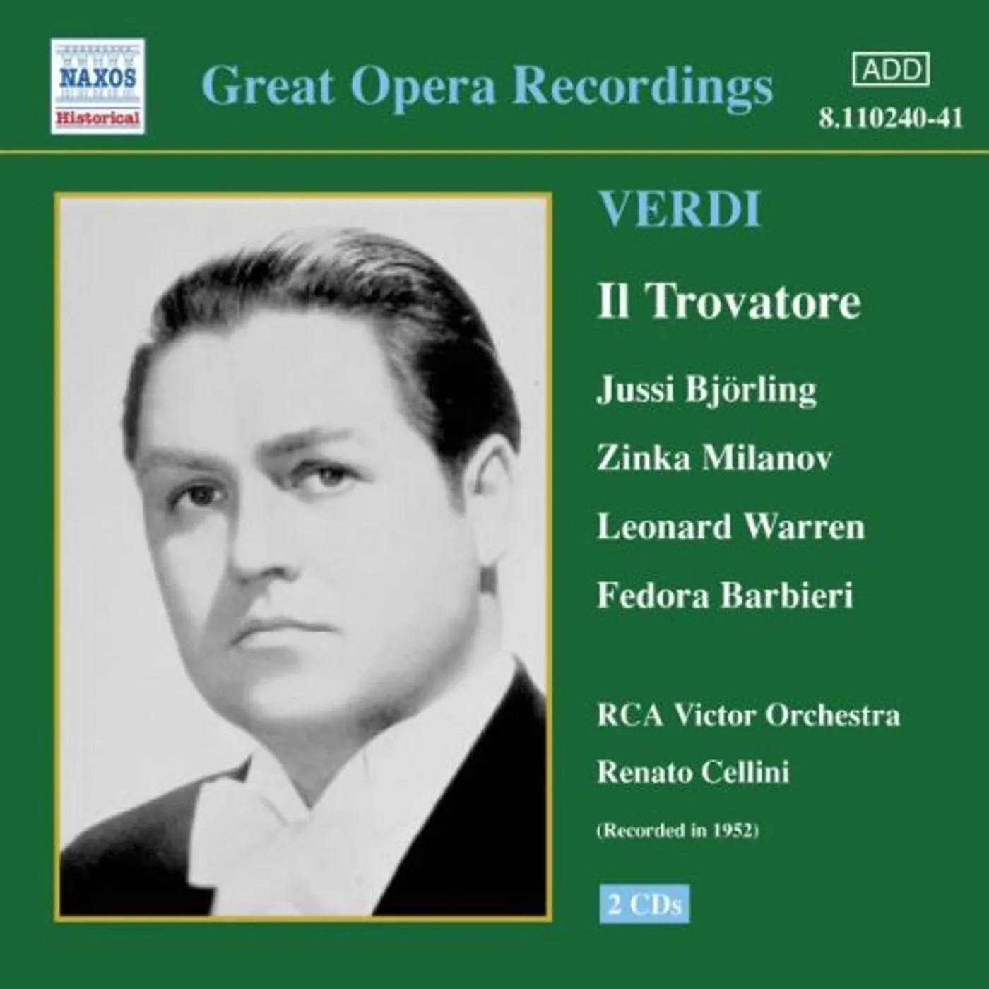 G Verdi IL TROVATORE CD