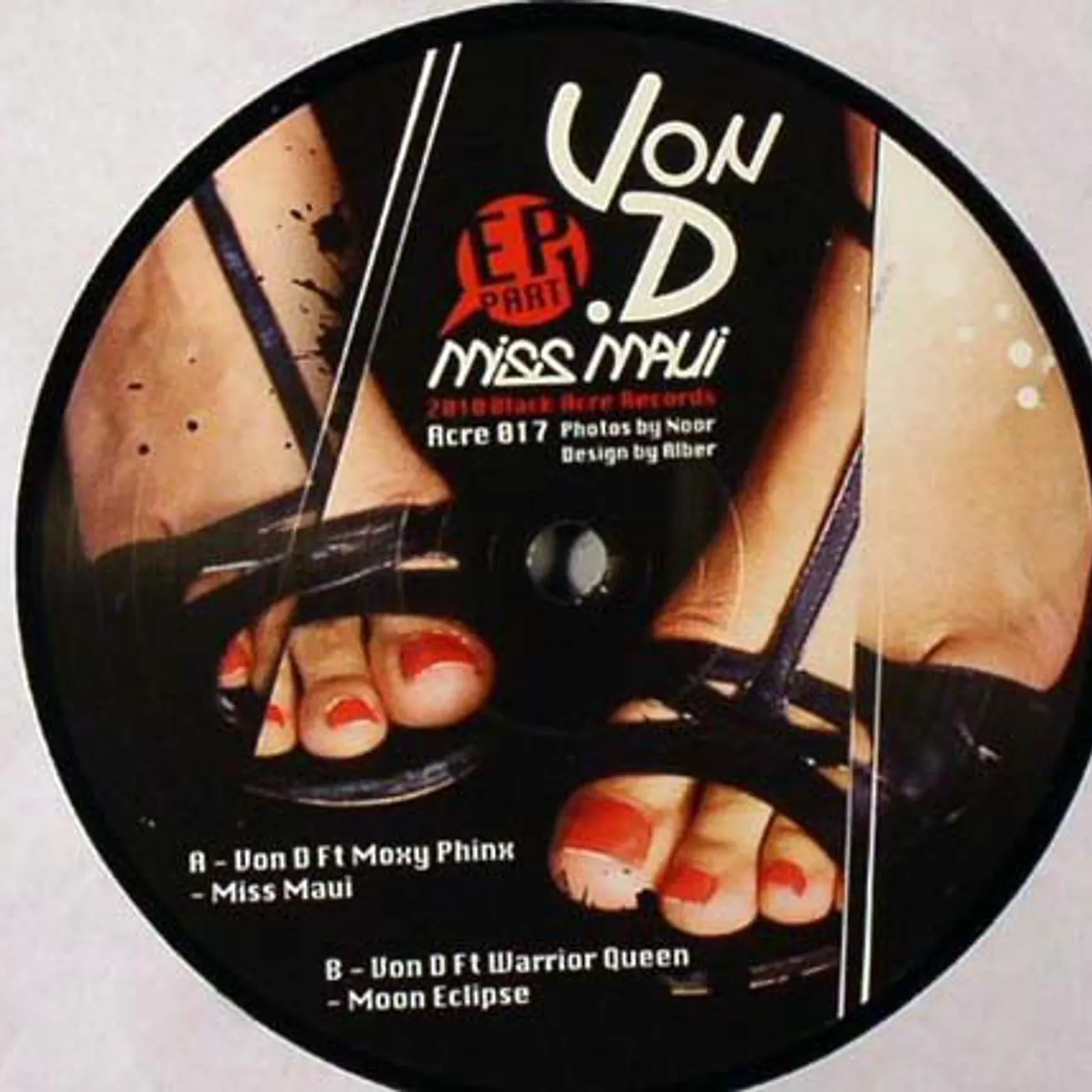 Von D MISS MAUI Vinyl Record