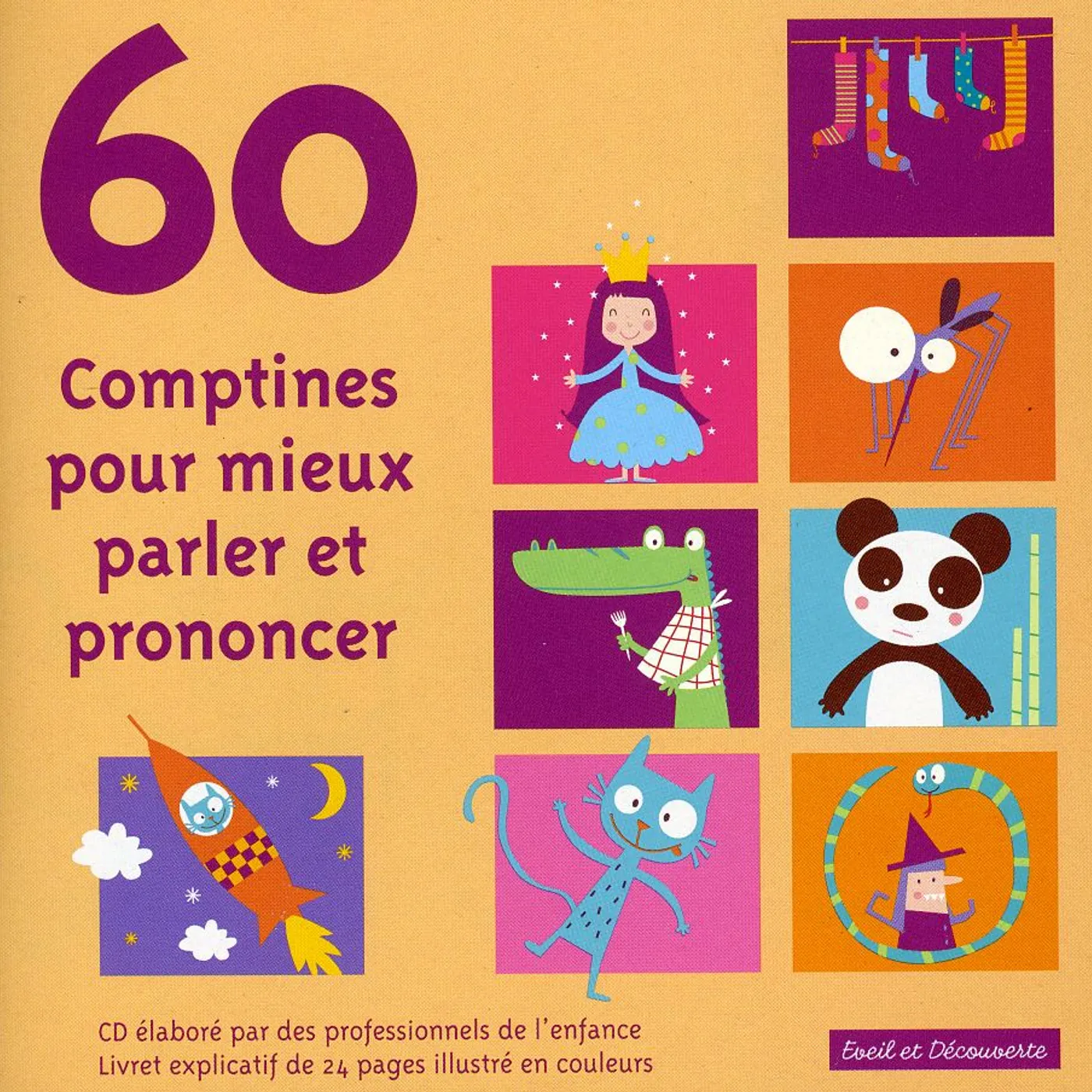 60 COMPTINES ET FORMULETTES POUR MI CD