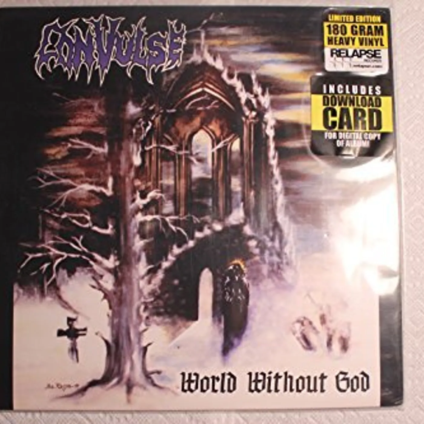 Convulse World Without God Vinyl Record