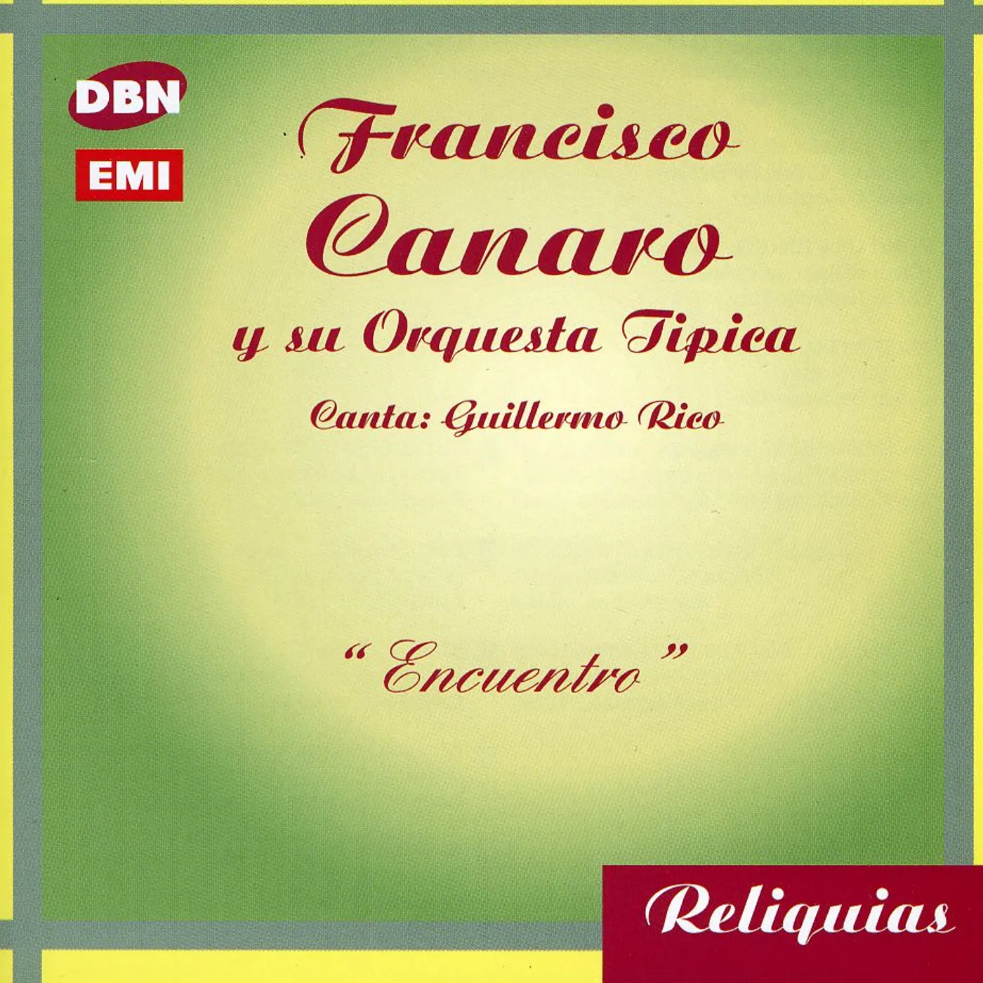 Francisco Canaro ENCUENTRO CD