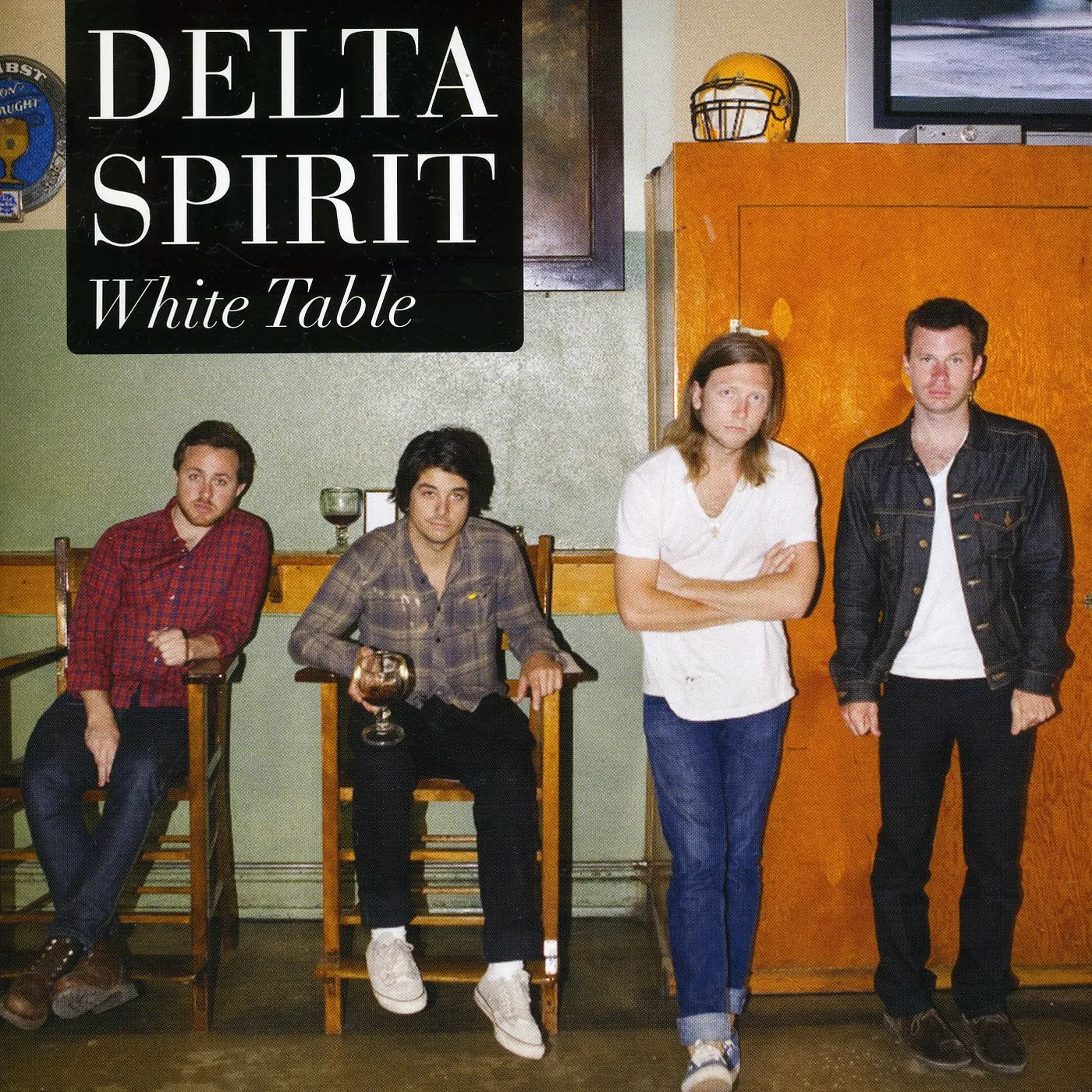 Delta Spirit WHITE TABLE/BUSHWICK BLUES Vinyl Record - UK Release