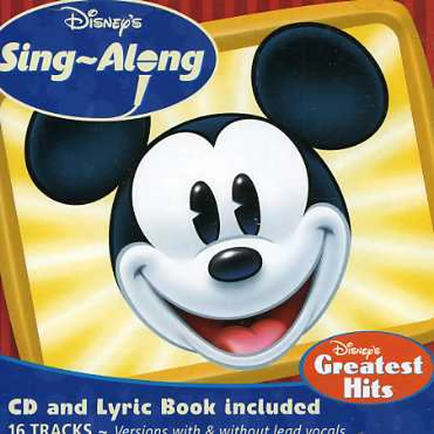 SING A LONG DISNEYS GREATEST CD