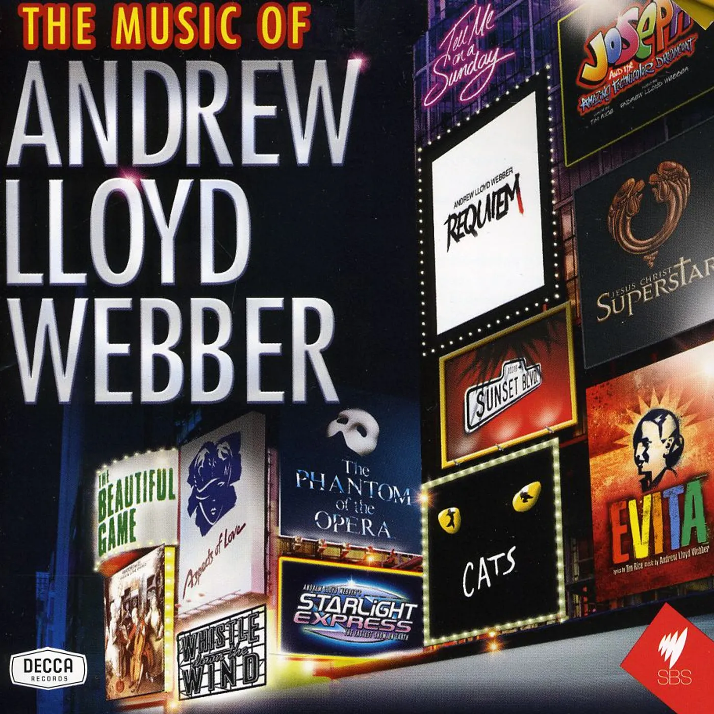 MUSIC OF ANDREW LLOYD WEBBER CD