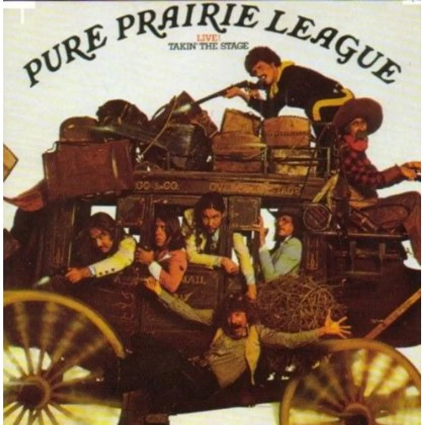 Pure Prairie League LIVE: TAKIN THE STAGE CD