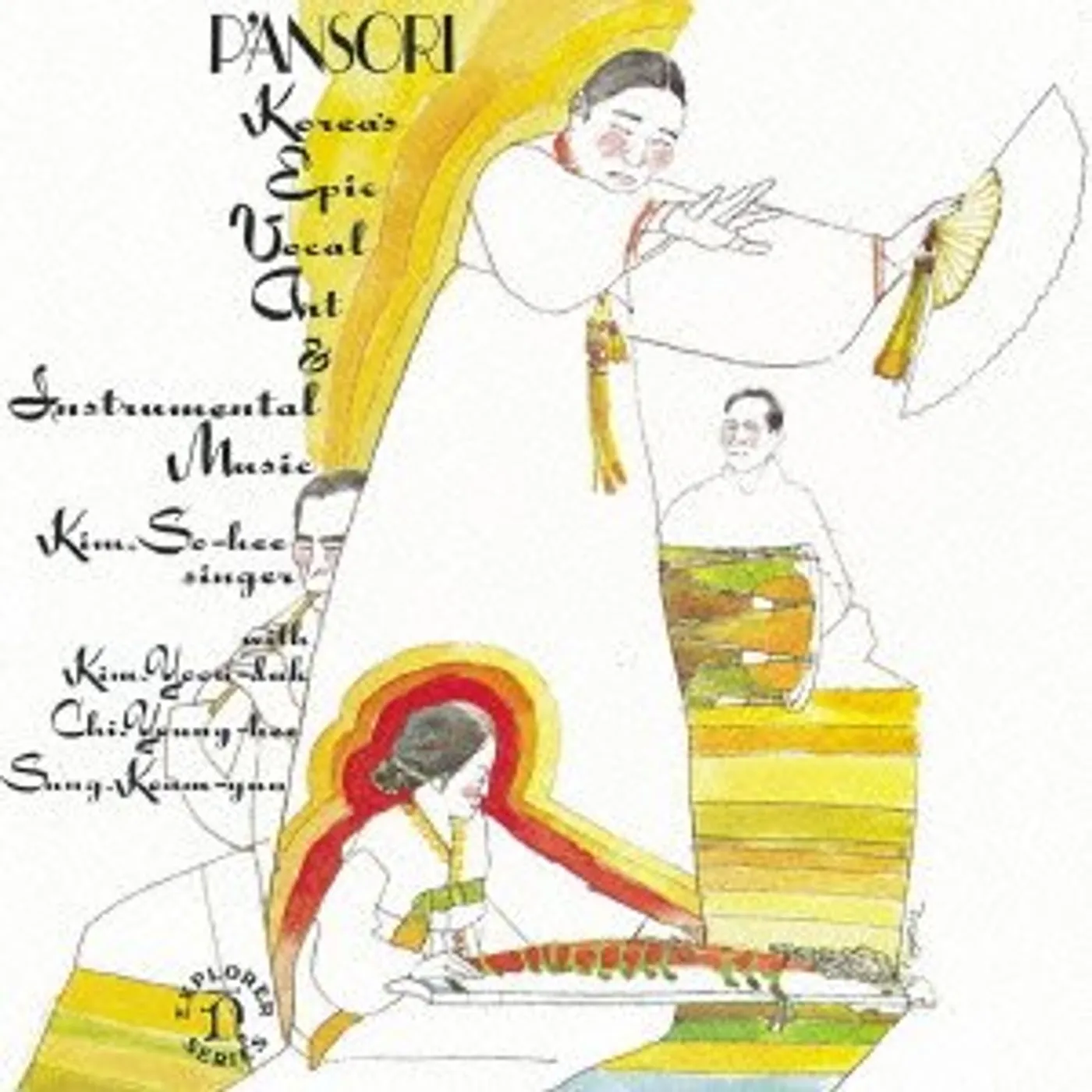 Kim So-hee P'ANSORI: KOREA'S EPIC VOCAL ART & INSTRUMENTAL CD