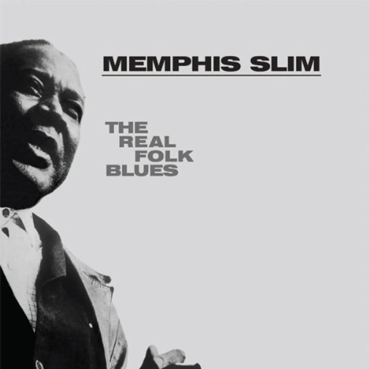 Memphis Slim REAL FOLK BLUES Vinyl Record