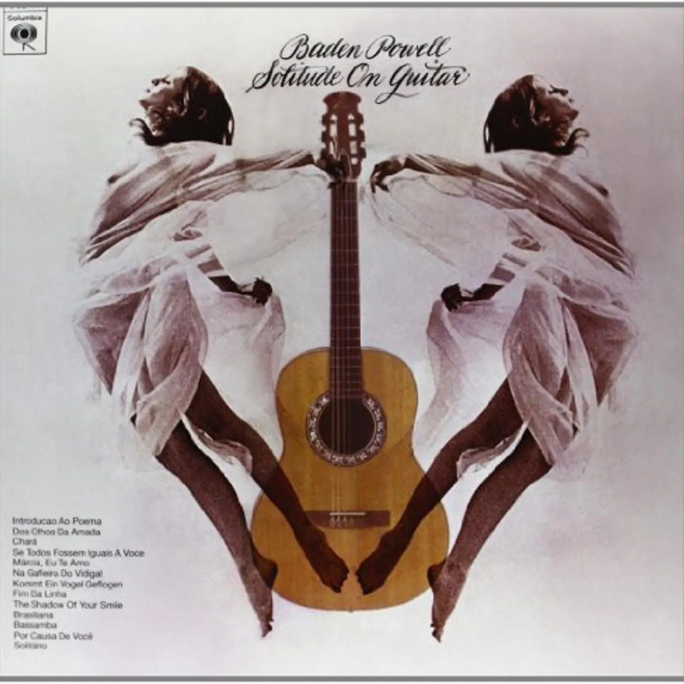 Baden Powell Solitude On Guitar Vinyl Record