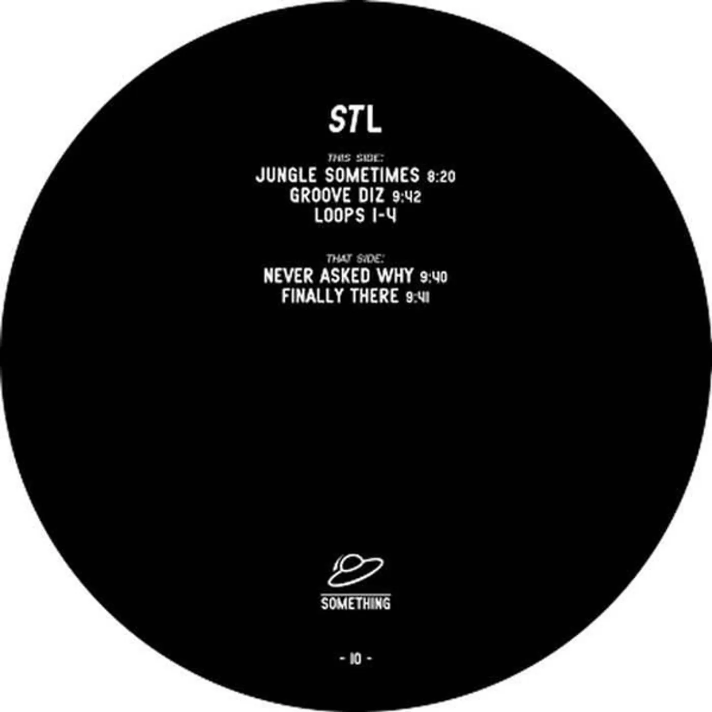 STL 4 Tracker Vinyl Record