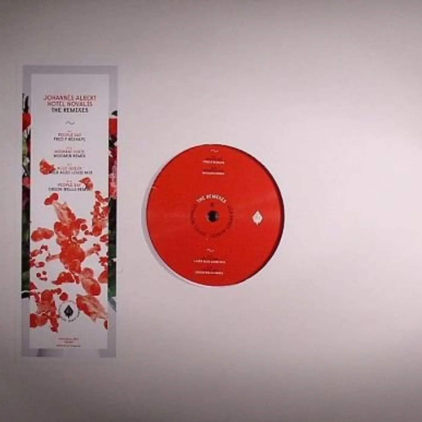 Johannes Albert HOTEL NOVALIS - THE REMIXES Vinyl Record