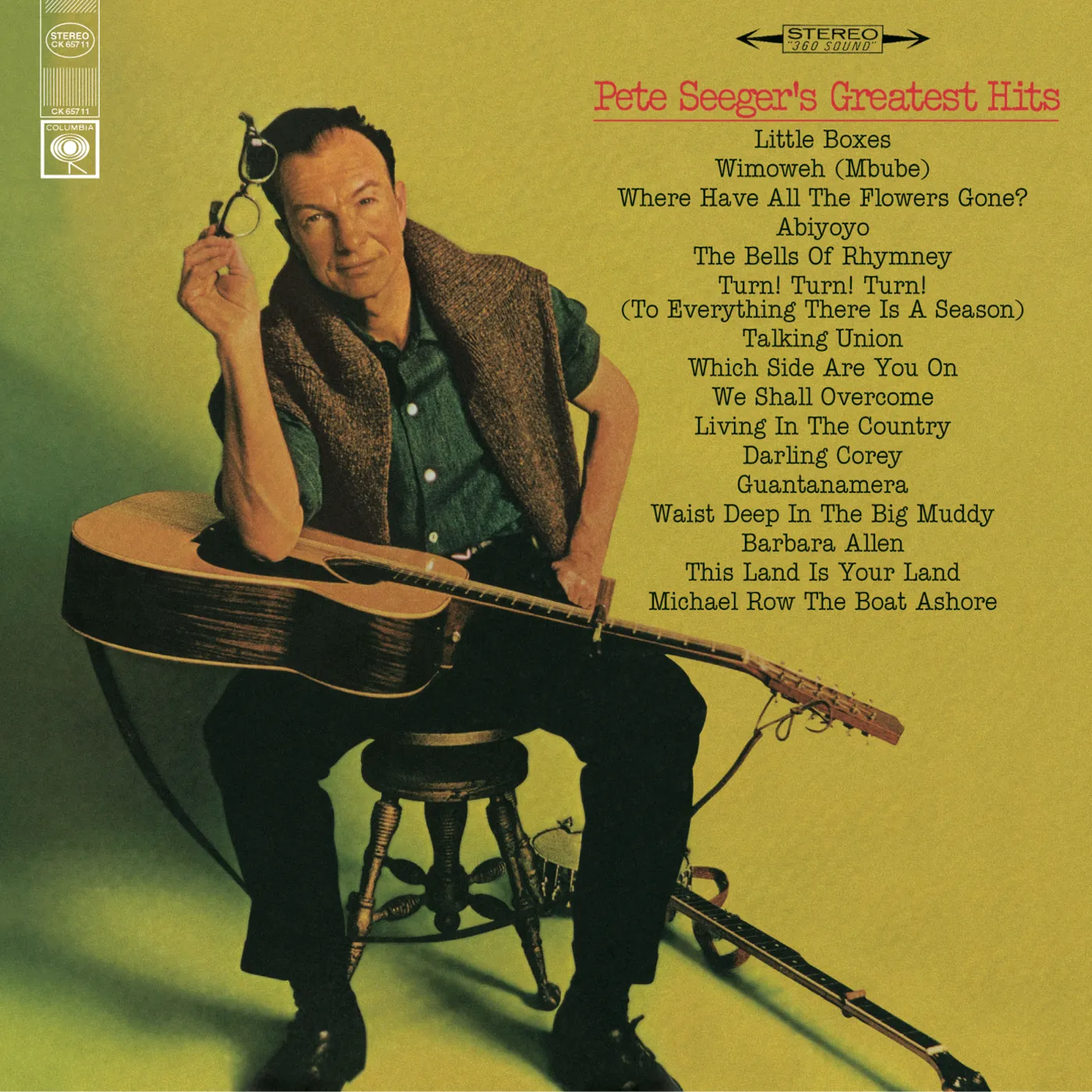 PETE SEEGER'S GREATEST HITS CD