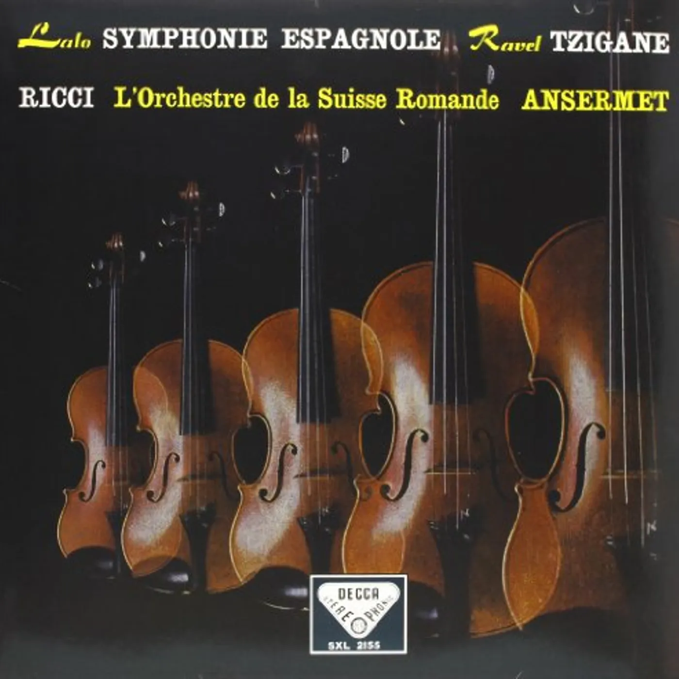 Lalo / Ravel / Ansermet Symphonie Espagnole / Tzigane Vinyl Record