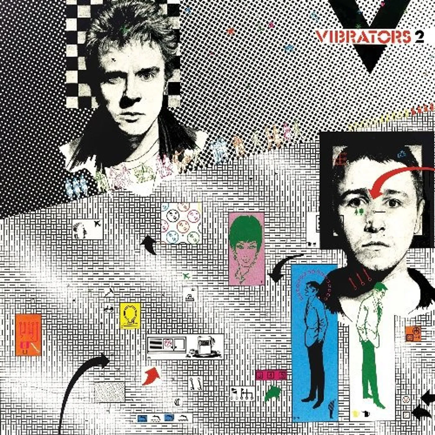 The Vibrators V2 Vinyl Record