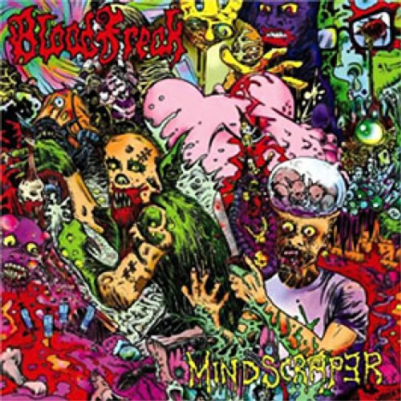 bloodfreak MINDSCRAPER Vinyl Record