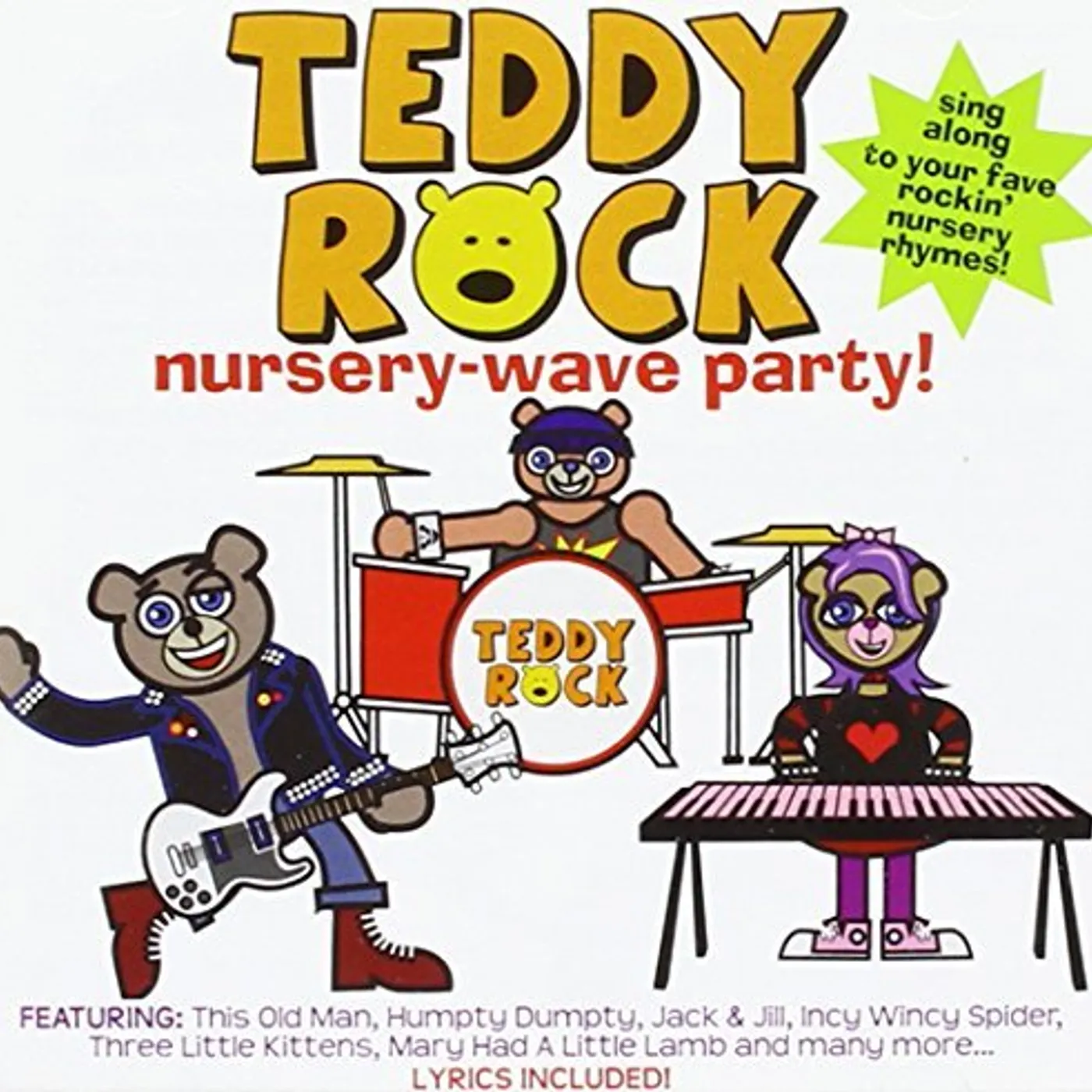 Teddy Rock NURSERY WAVE PARTY CD
