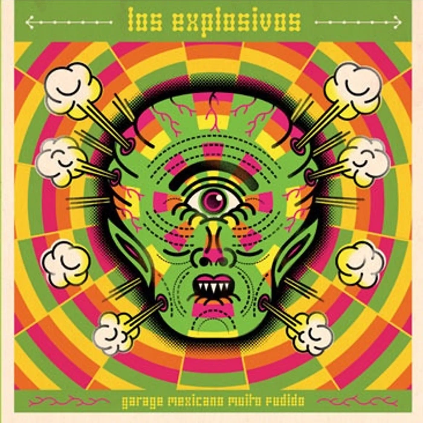 Los Explosivos GARAGE MEXICANO MUITO.. Vinyl Record