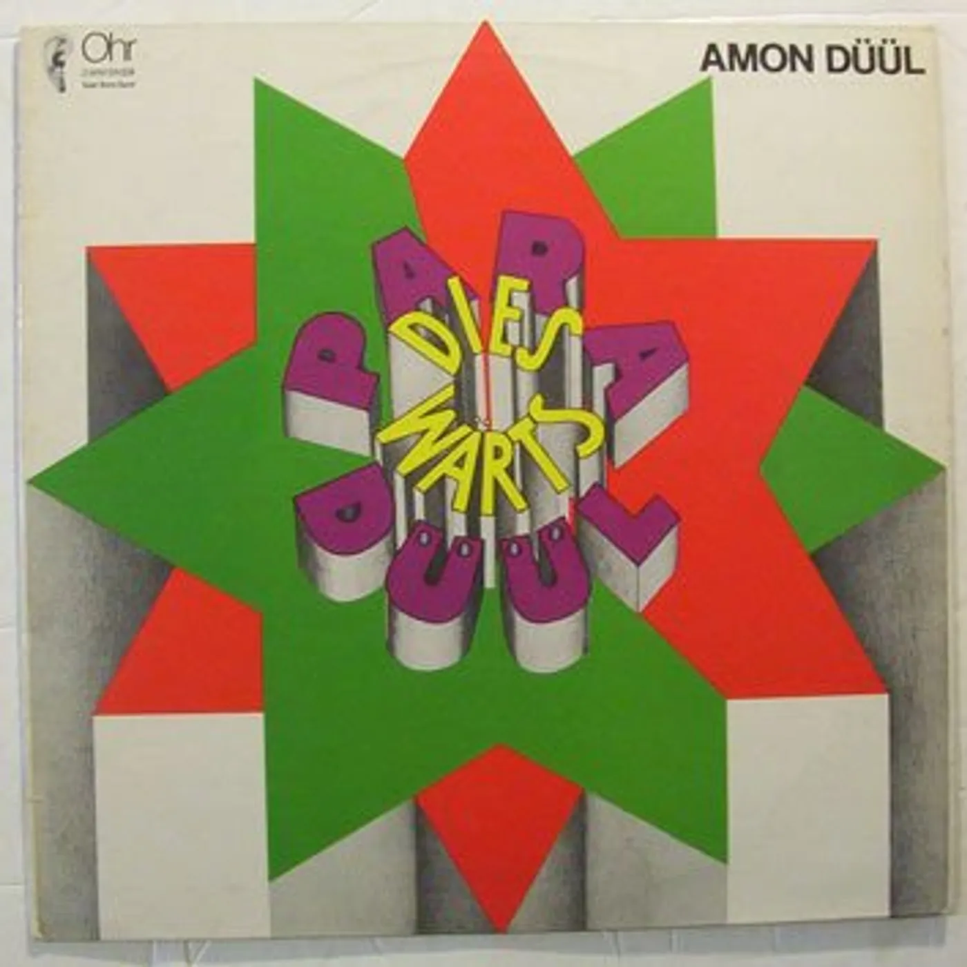 Amon Düül PARADIESWARTZ DUUL Vinyl Record