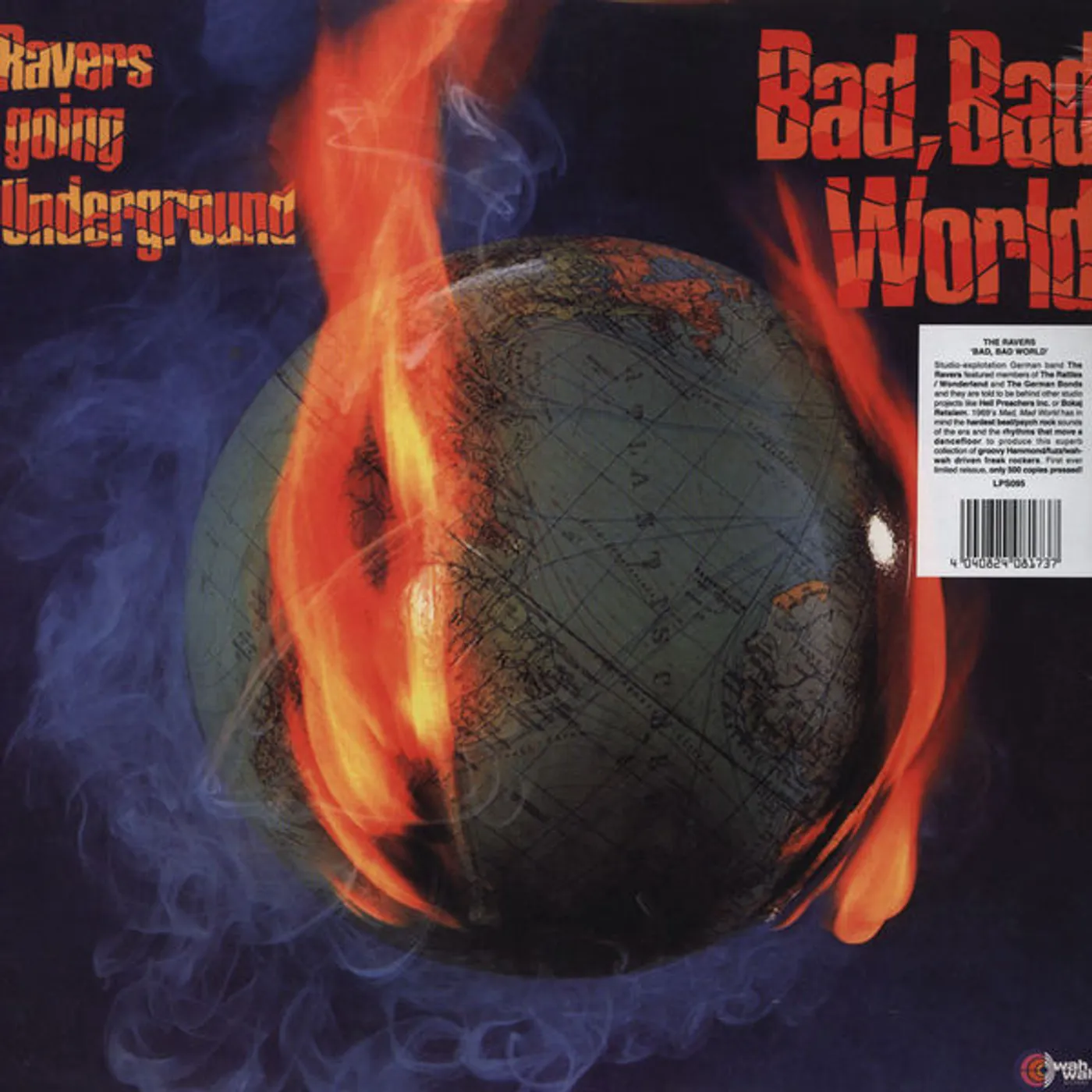 Ravers GOING UNDERGROUND-BAD Vinyl Record
