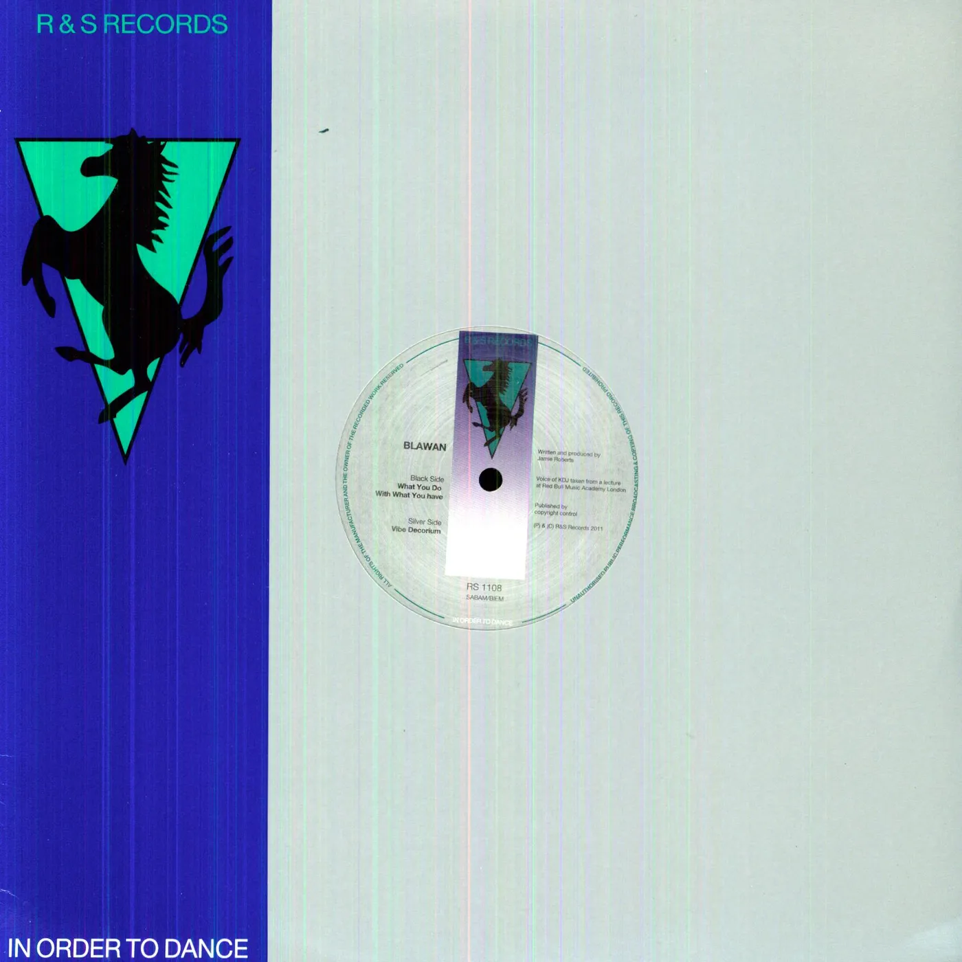 Blawan What You Do with What You Have Vinyl Record