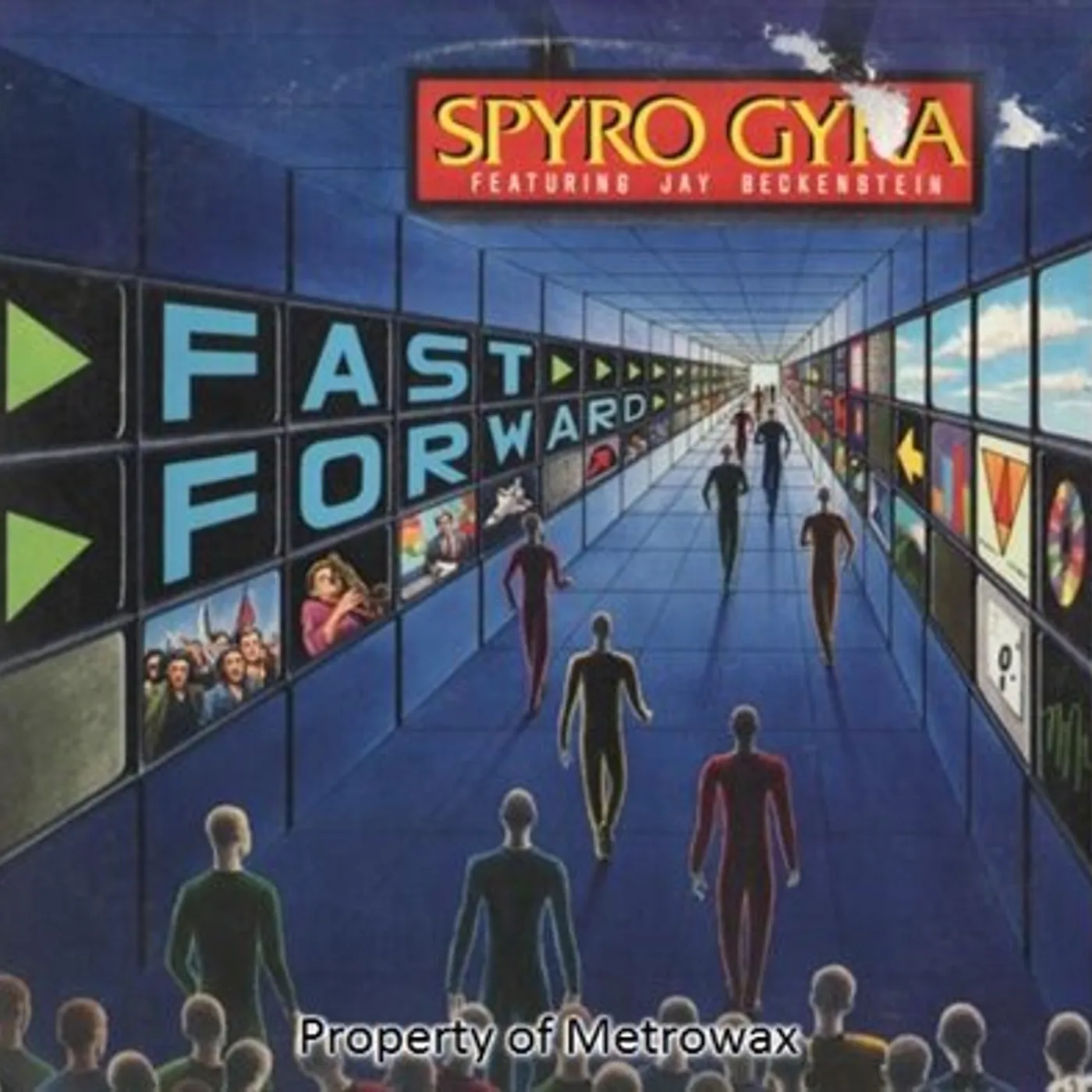 Spyro Gyra FAST FORWARD Vinyl Record - Sweden Release