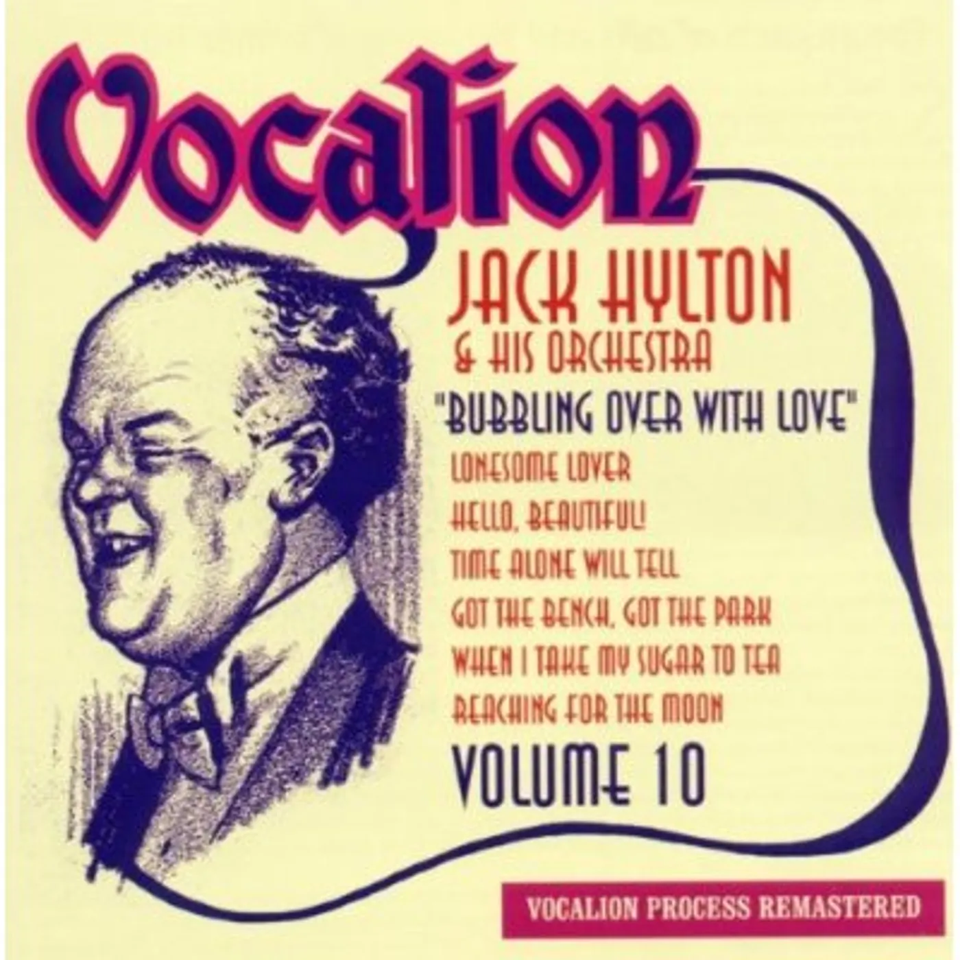 Jack Hylton BUBBLING OVER WITH LOVE CD