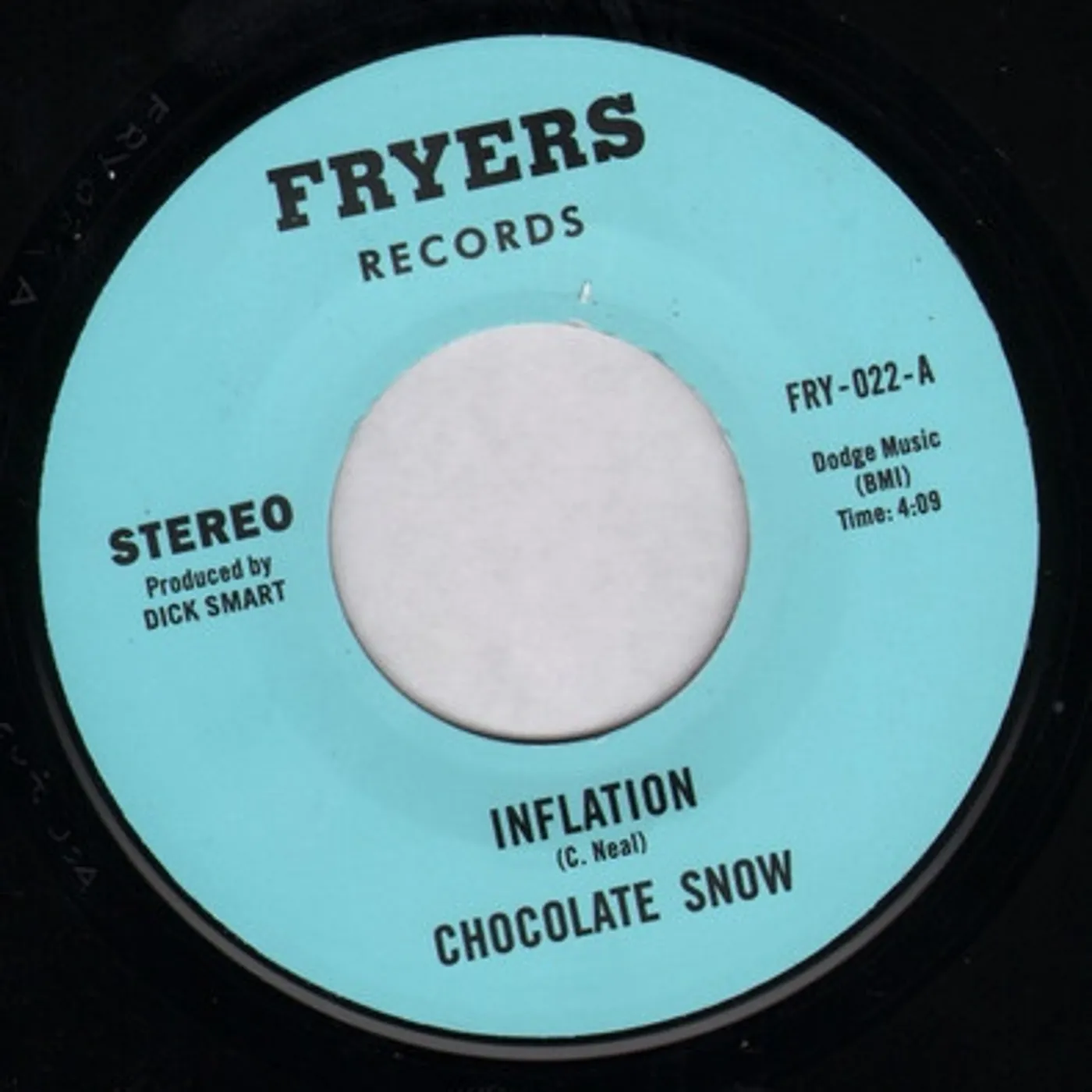 Chocolate Snow INFLATION Vinyl Record - UK Release