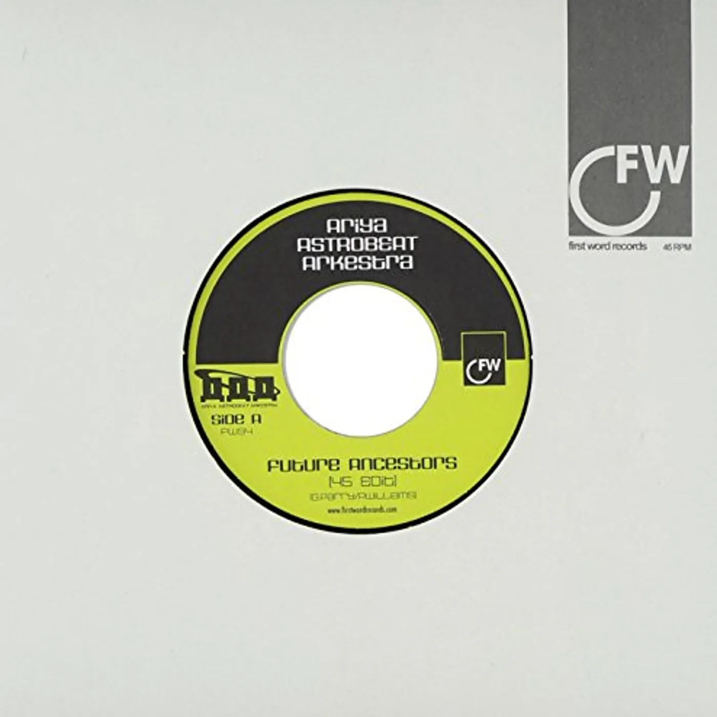 Ariya Astrobeat Arkestra FUTURE ANCESTORS Vinyl Record - UK Release