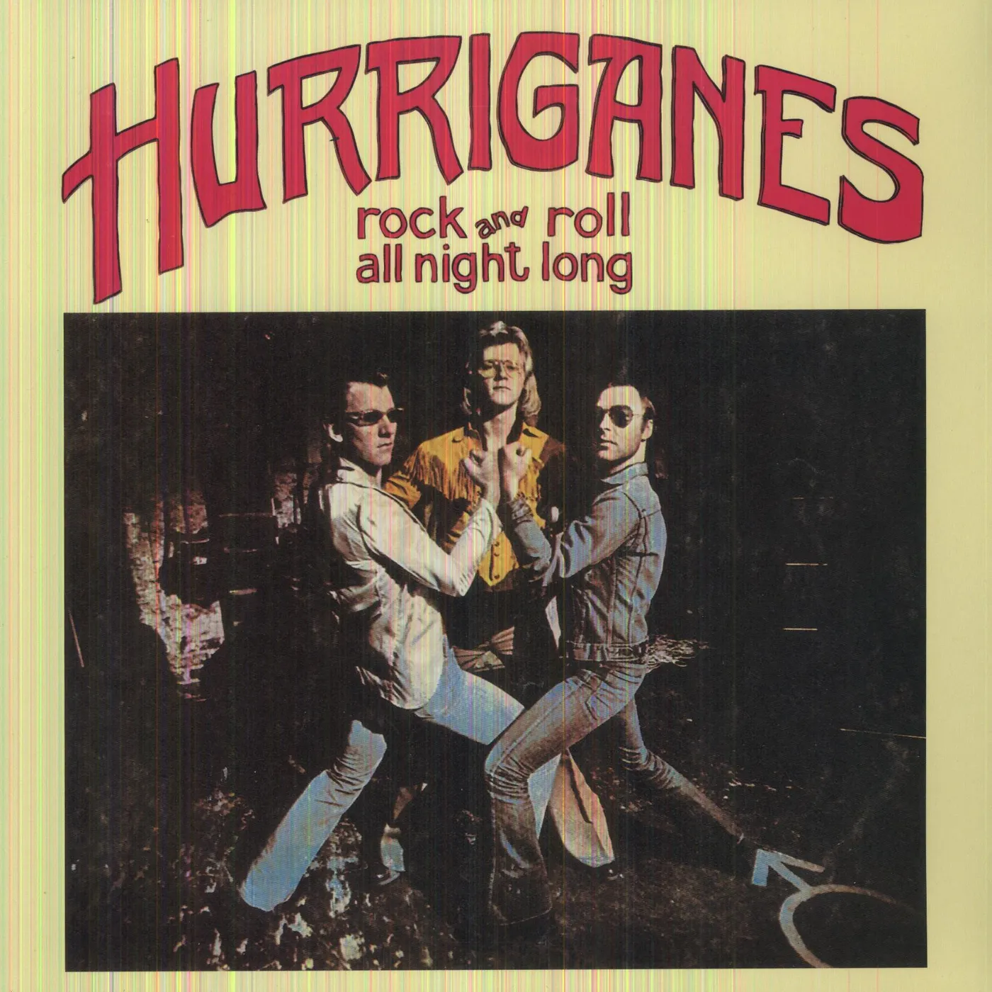 Hurriganes ROCK& ROLL ALL NIGHT LONG Vinyl Record - Holland Release