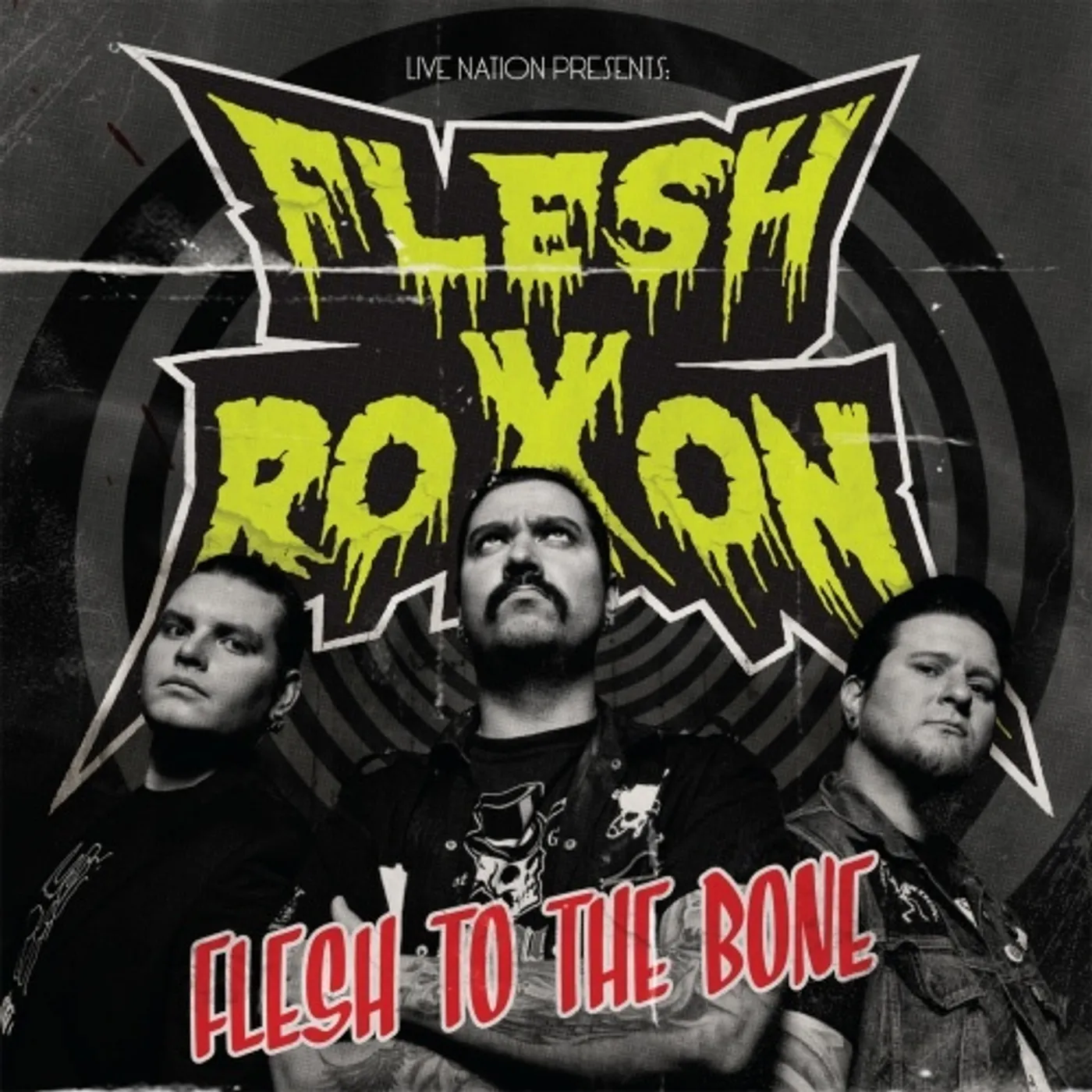 Flesh Roxon FLESH TO THE BONE Vinyl Record - Portugal Release
