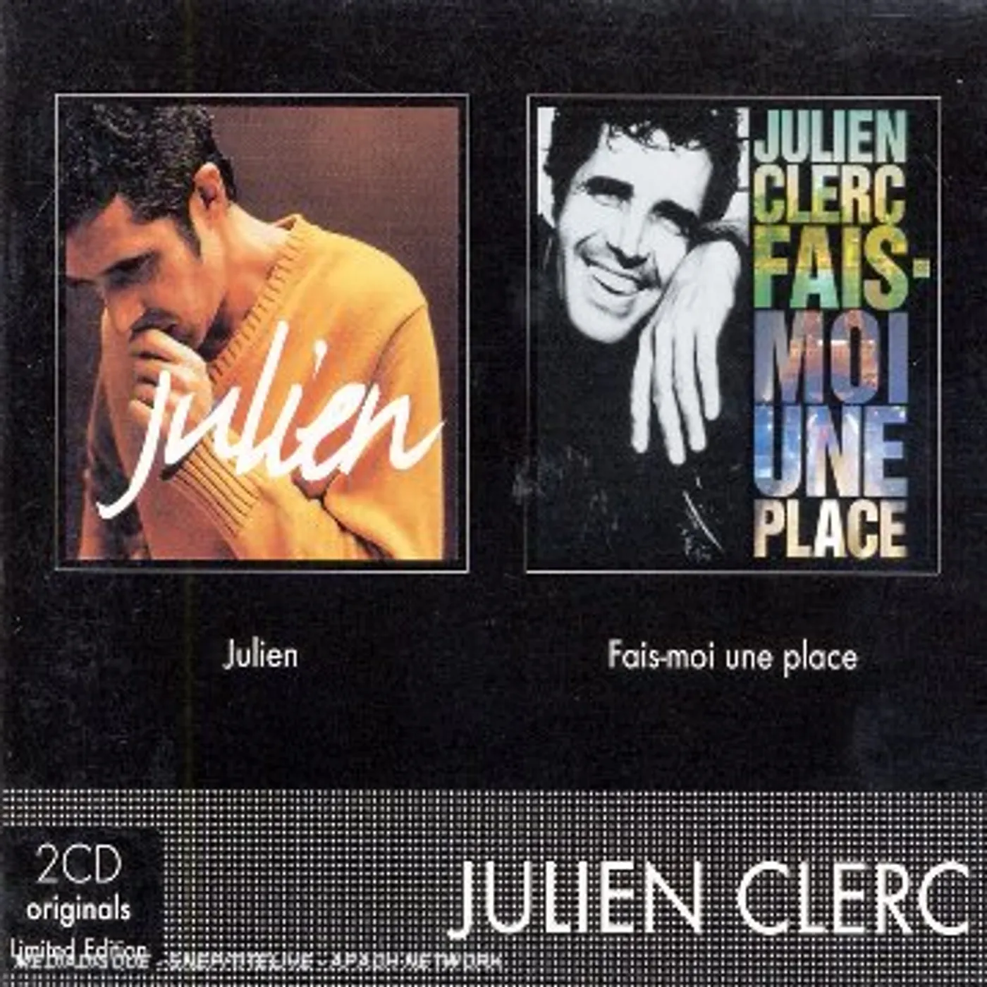 BOXSET (JULIEN CLERC/FAISMOI UNE PLACE) CD