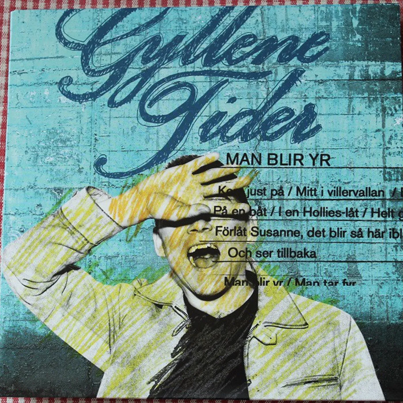 Gyllene Tider MAN BLIR YR (LIMITED EDITION YELLOW VINYL) Vinyl Record