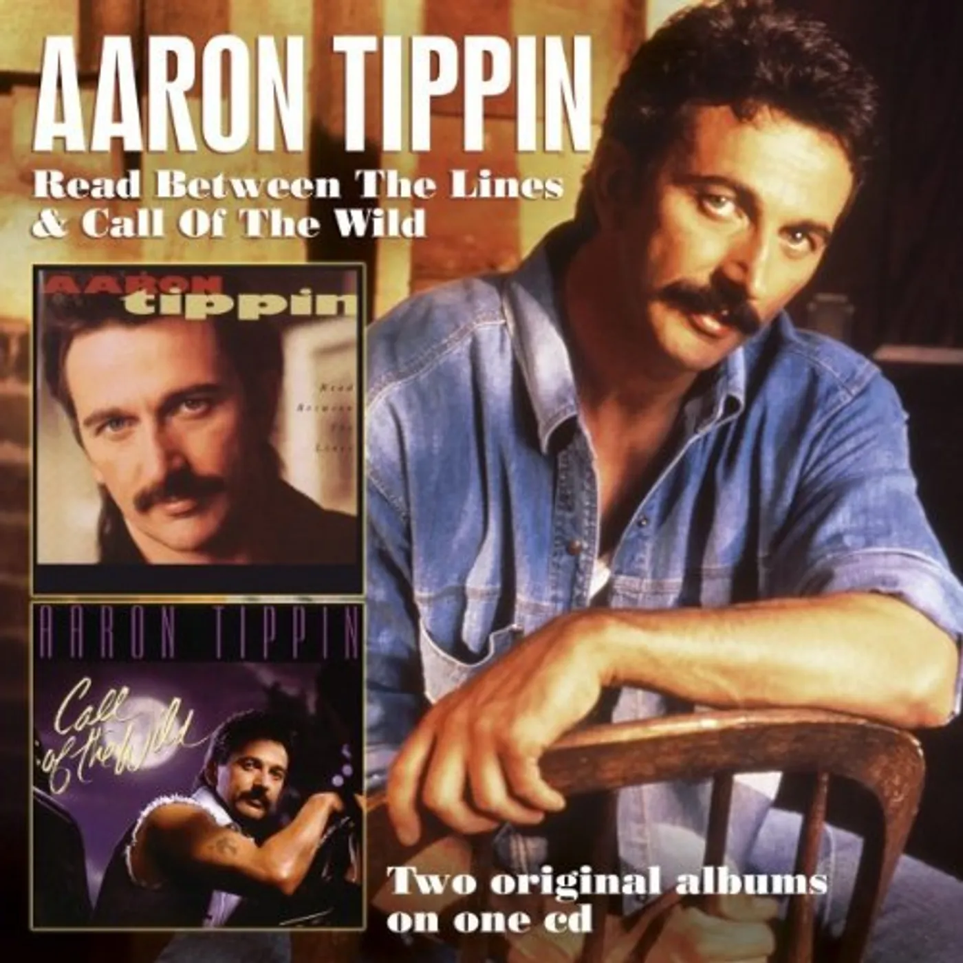Aaron Tippin READ BETWEEN THE LINES / CALL OF THE WILD CD