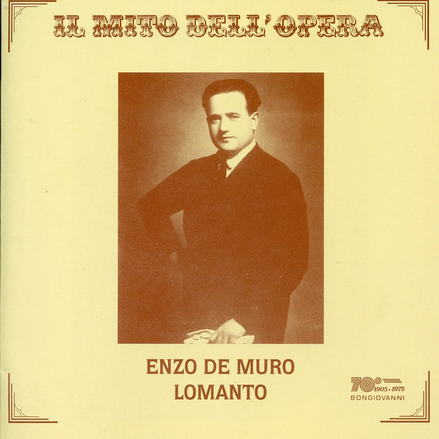 Enzo De Muro Lomanto INCLUDES 66 NEAPOLITAN SONGS & UNPUBLISHED CD