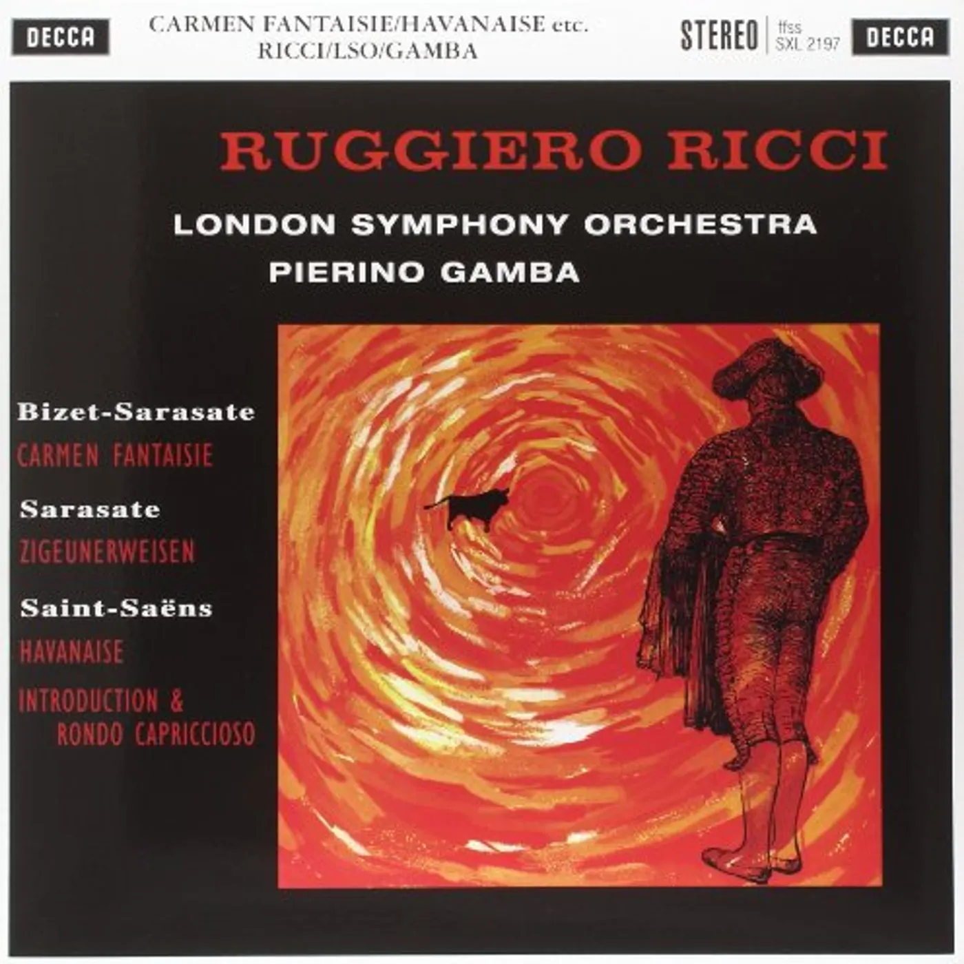 Bizet CARMEN FANTAISIE / ZIGEUNERWEISEN Vinyl Record