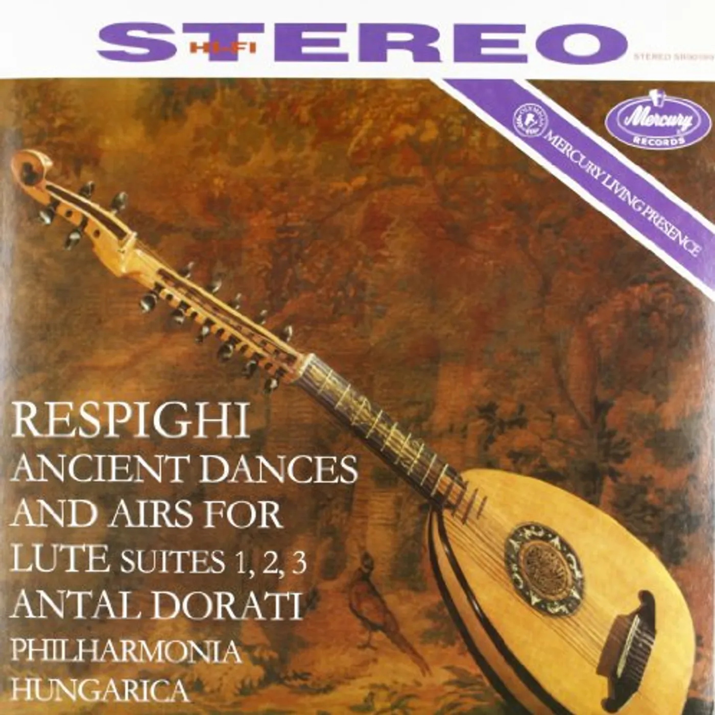 Respighi ANCIENT AIRS & DANCES FOR LUTE & ORCHESTRA Vinyl Record