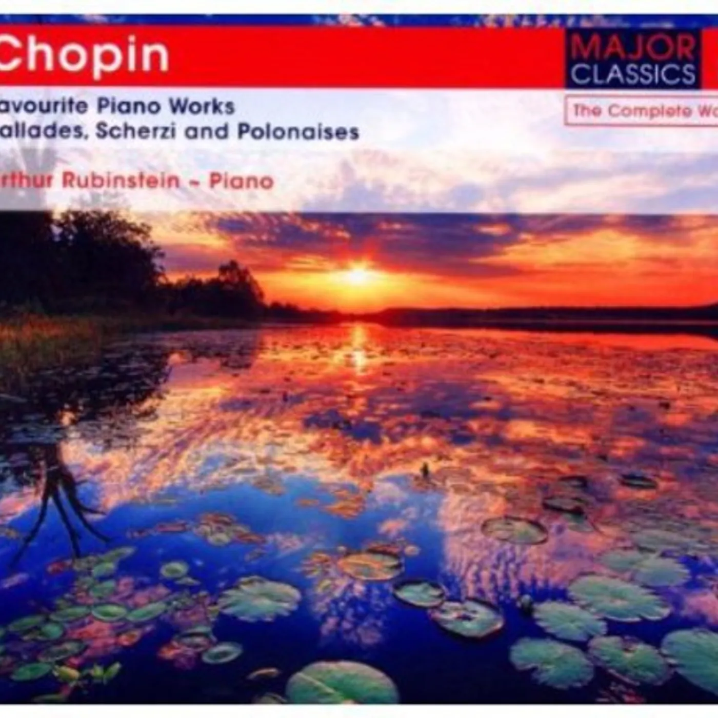 Frédéric Chopin FAVOURITE PIANO WORKS BALLADES SCHERZI & POLONAISE CD