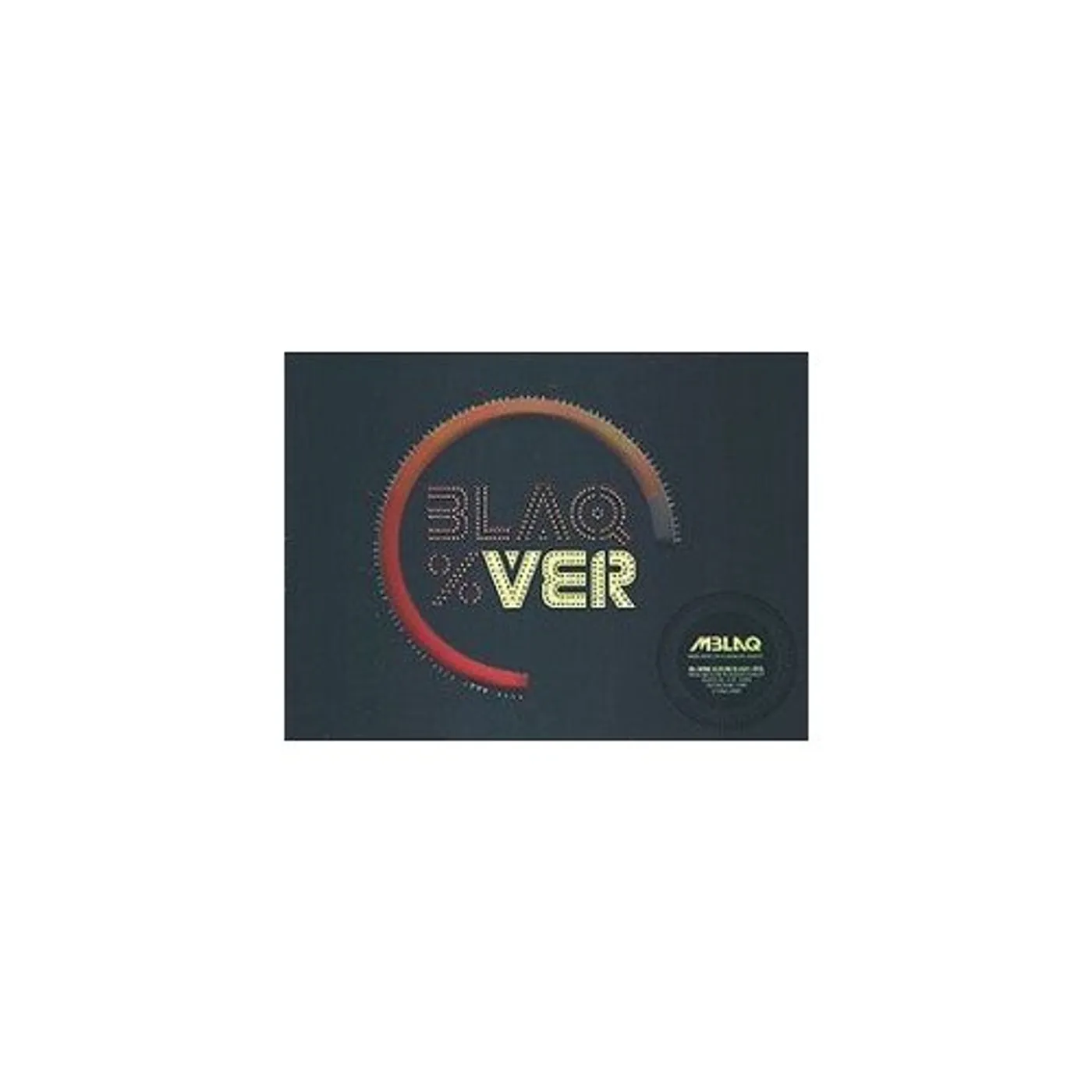 MBLAQ BLAQ VER CD