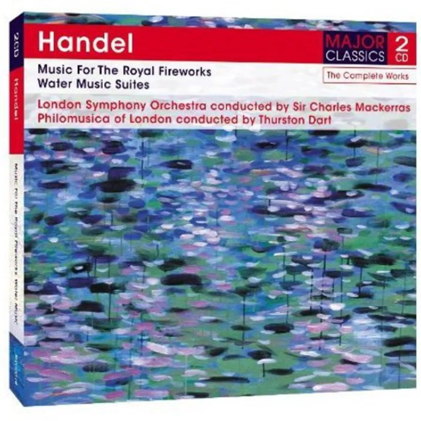 Handel MUSIC FOR ROYAL FIREWORKS / WATER MUSIC SUITE CD