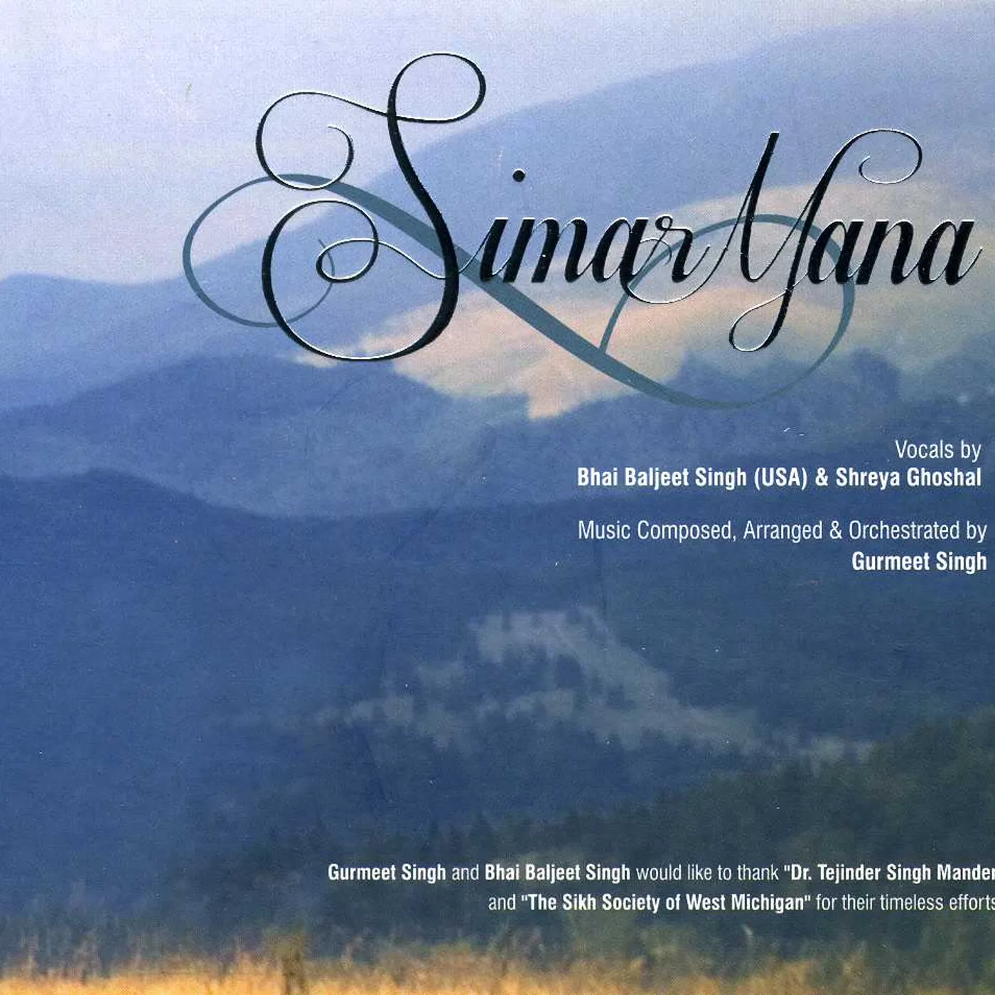 Gurmeet Singh SIMAR MANA CD