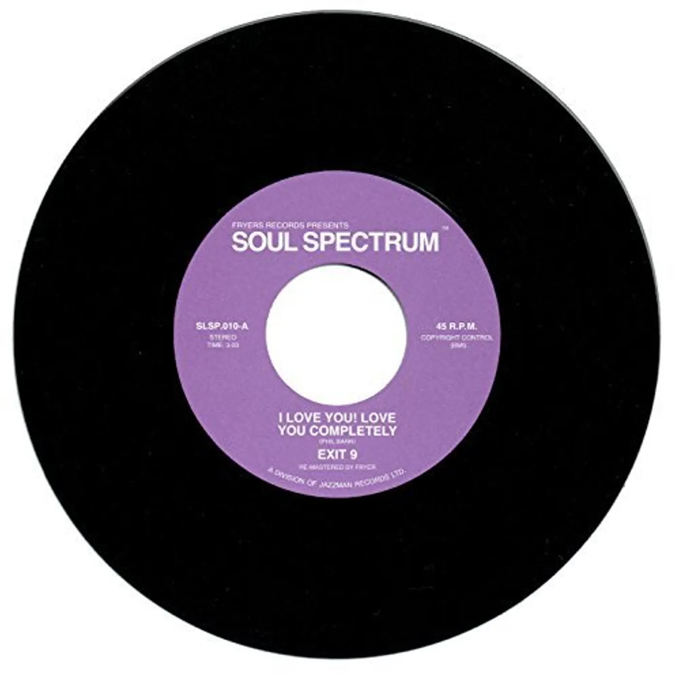 Exit 9 LOVE YOU! LOVE YOU COMPLETELY Vinyl Record - UK Release