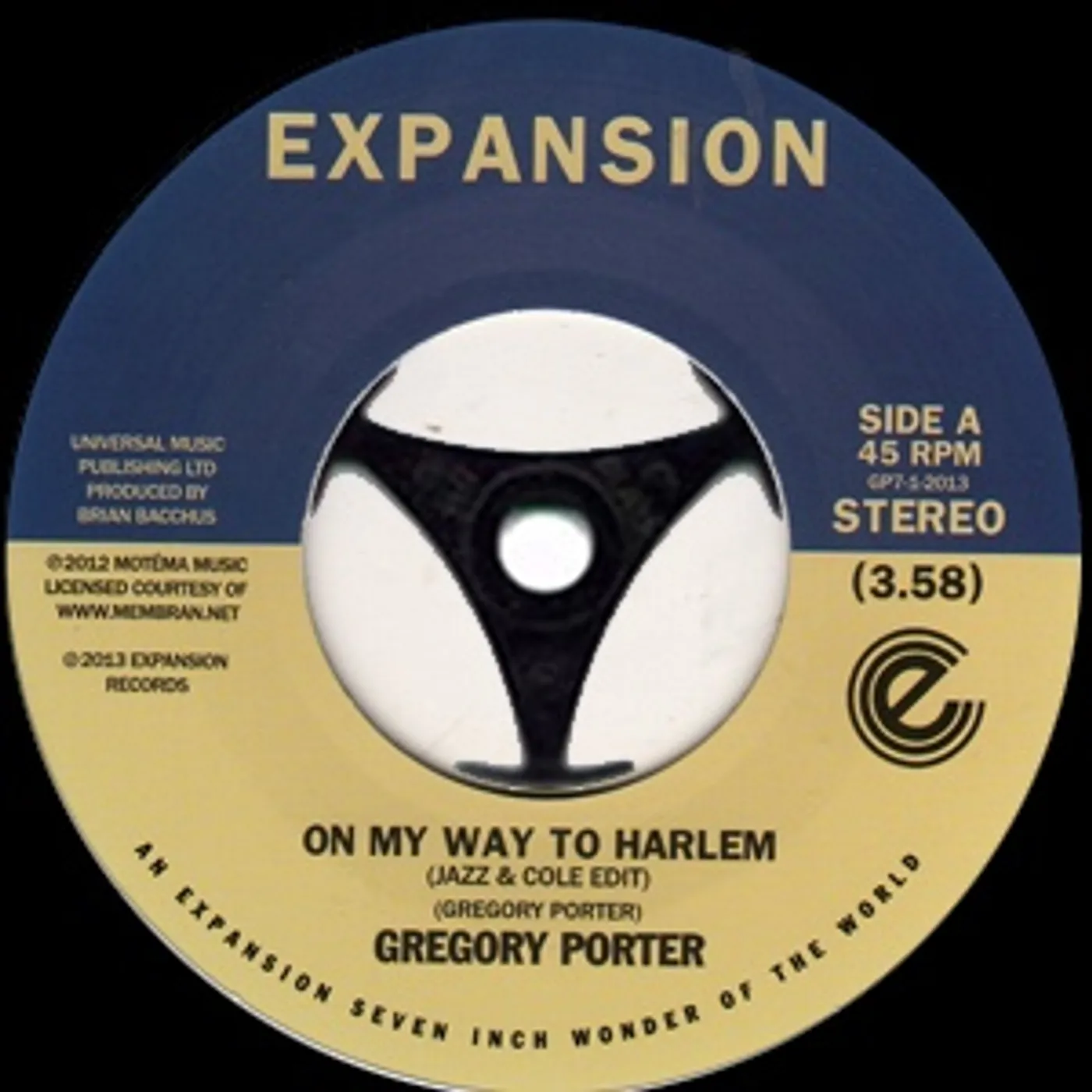 Gregory Porter ON MY WAY TO HARLEM Vinyl Record