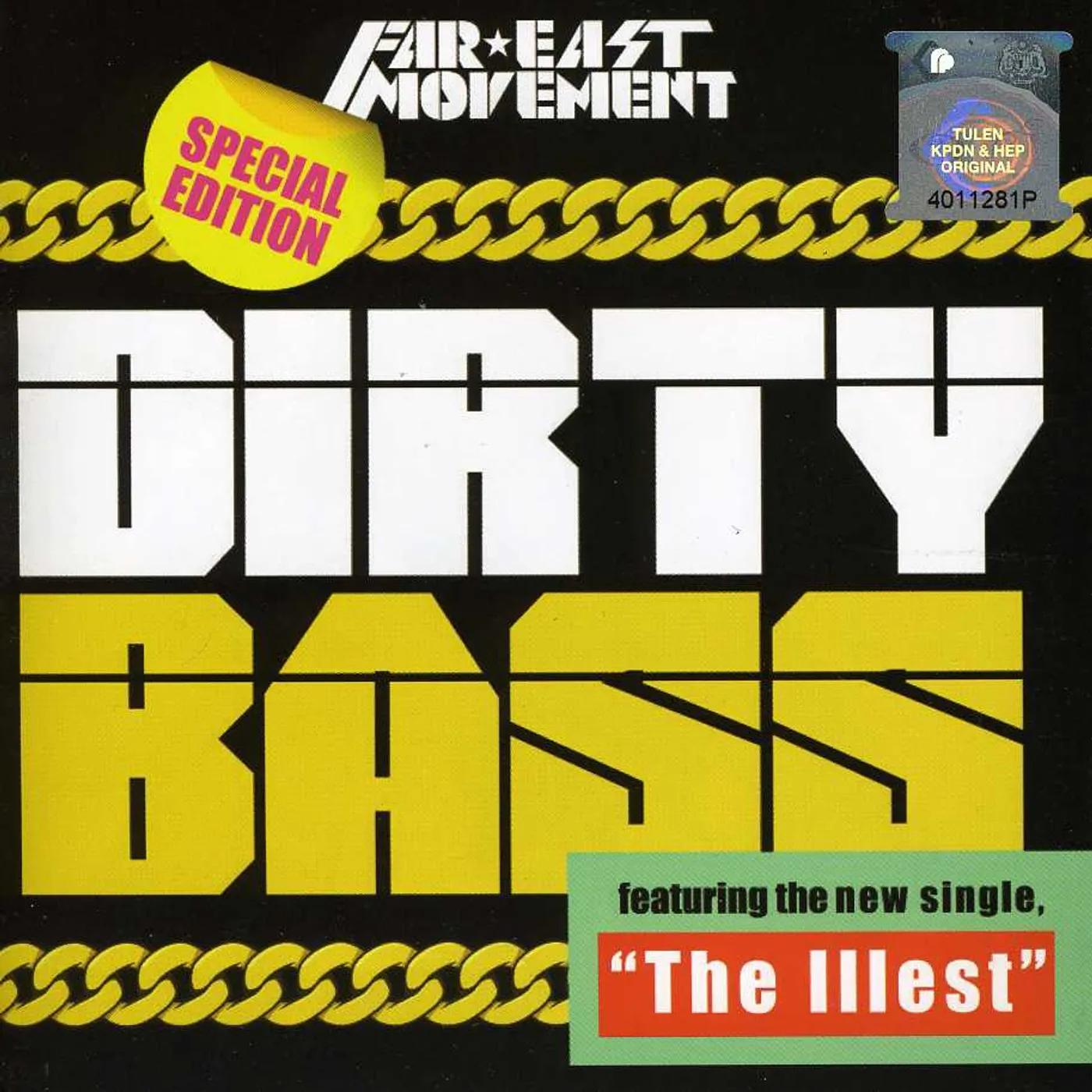 Far East Movement DIRTY BASS (SPECIAL EDITION) CD