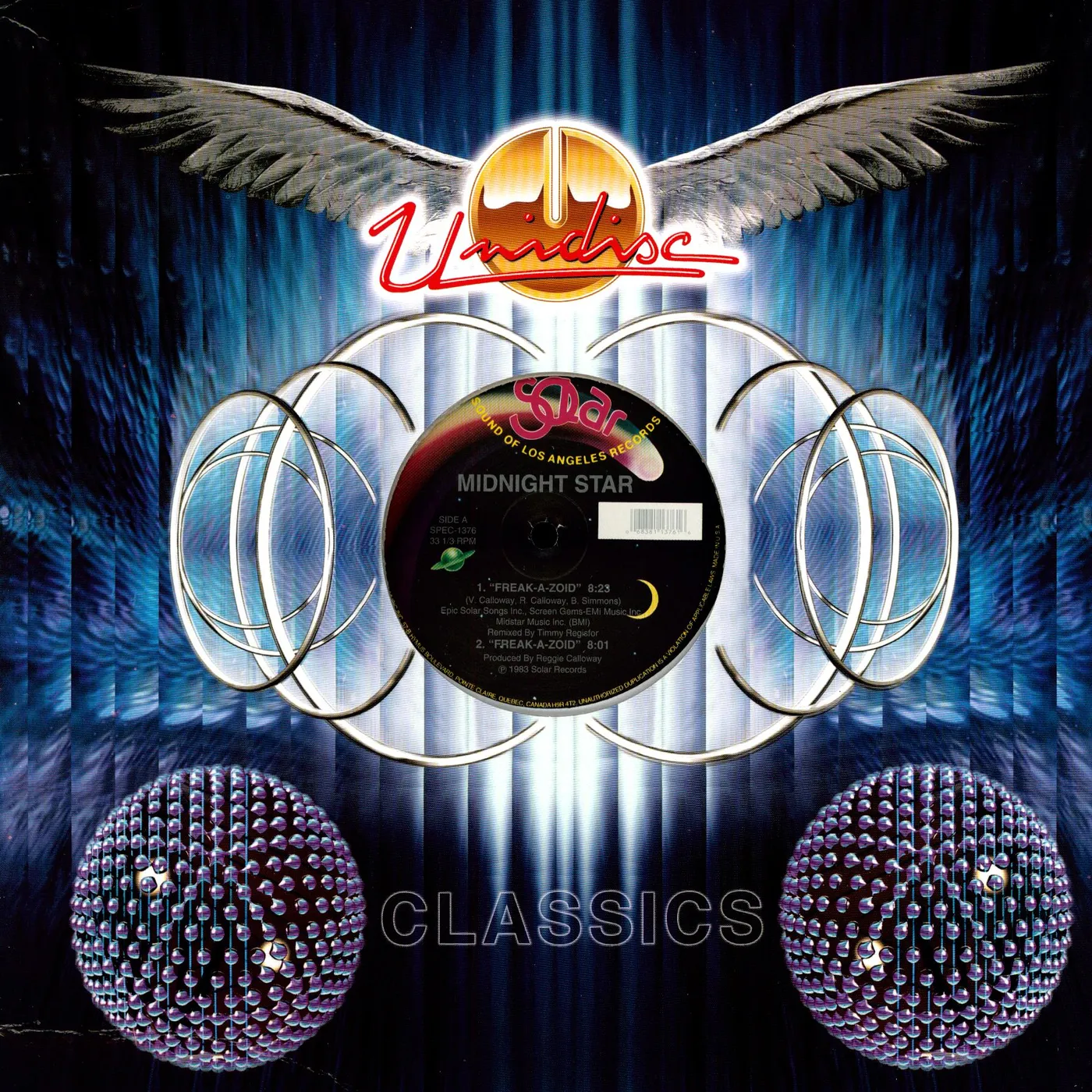 Midnight Star FREAK-A-ZOID/OPERATOR Vinyl Record