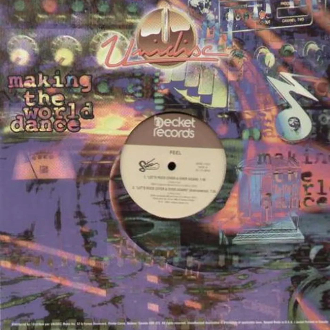 FEEL LET'S ROCK/I'D LIKE TO Vinyl Record