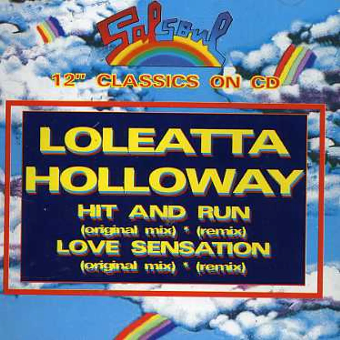 Loleatta Holloway HIT & RUN/LOVE SENSATION CD