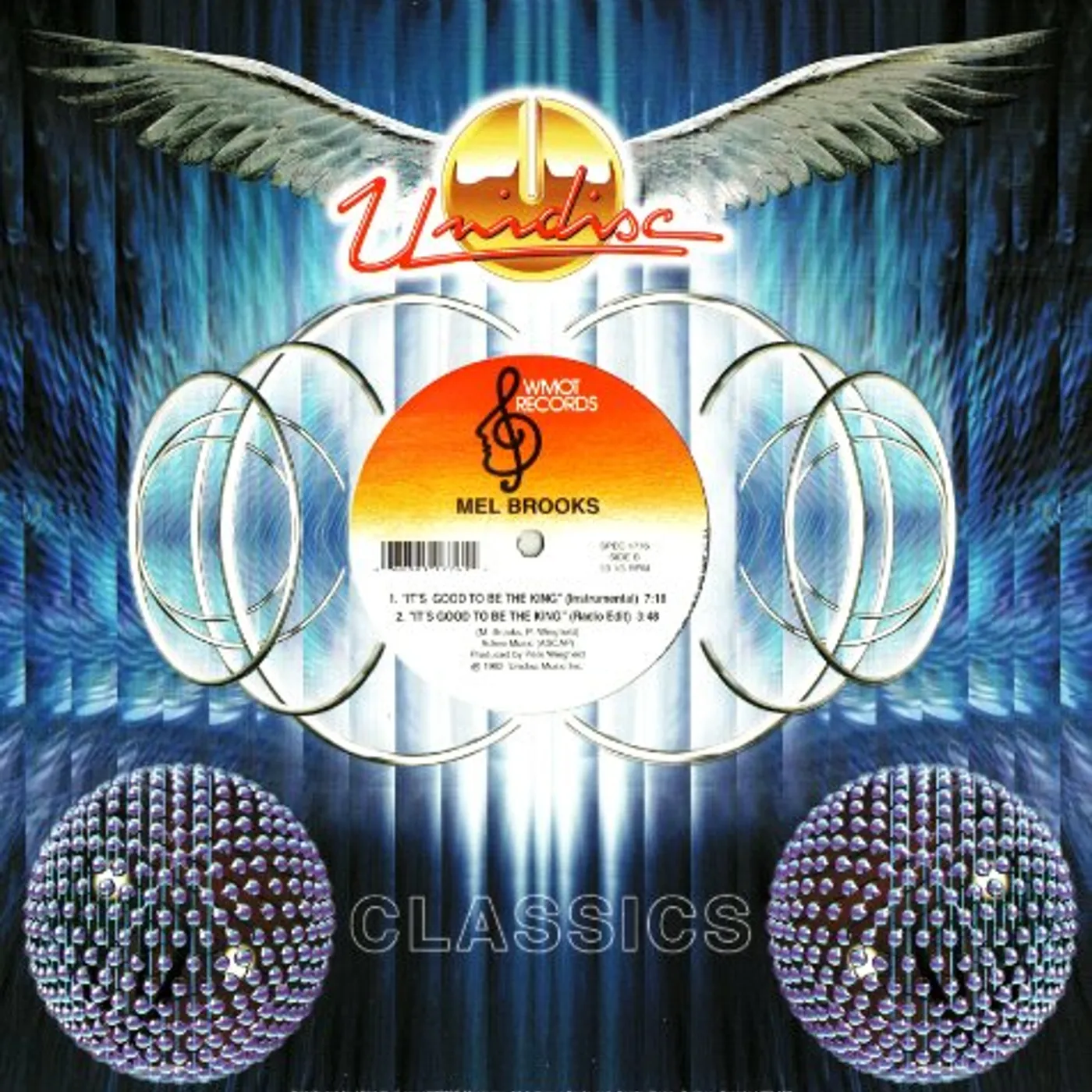 Mel Brooks IT'S GOOD TO BE THE KING Vinyl Record