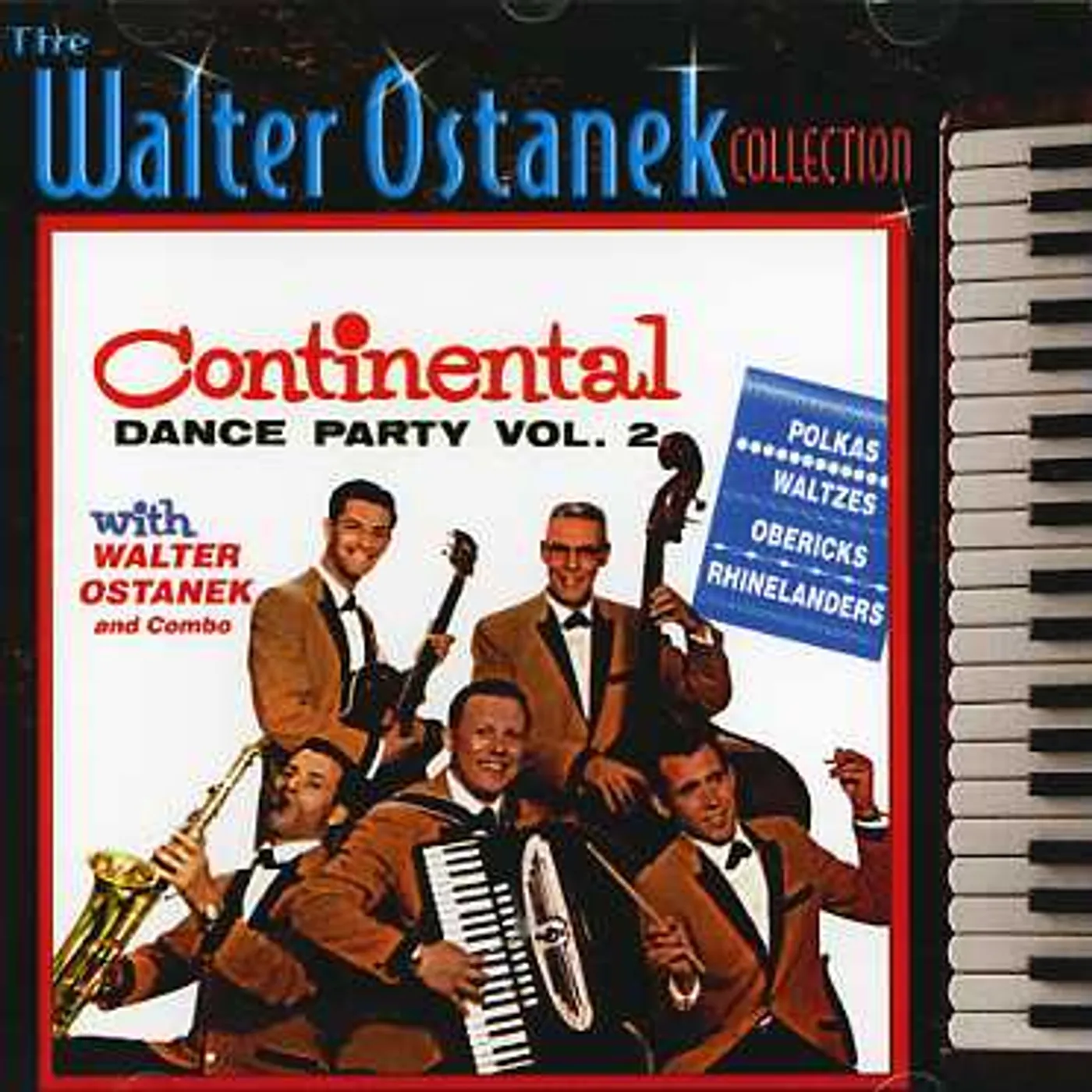 Walter Ostanek VOL. 2-CONTINENTAL DANCES CD