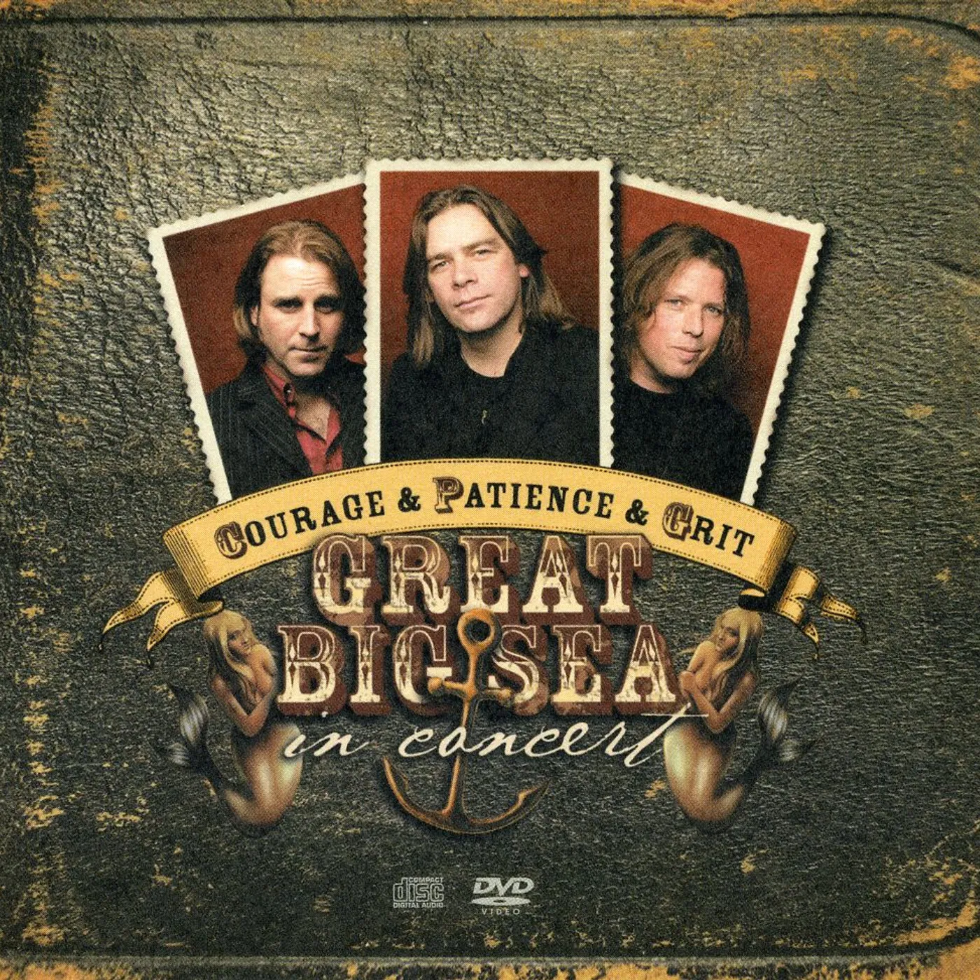 Great Big Sea COURAGE & PATIENCE & GRIT-IN CONCERT CD