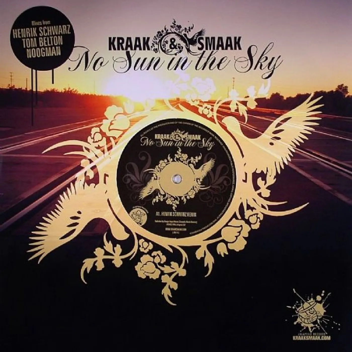 Kraak & Smaak NO SUN IN THE SKY Vinyl Record - UK Release